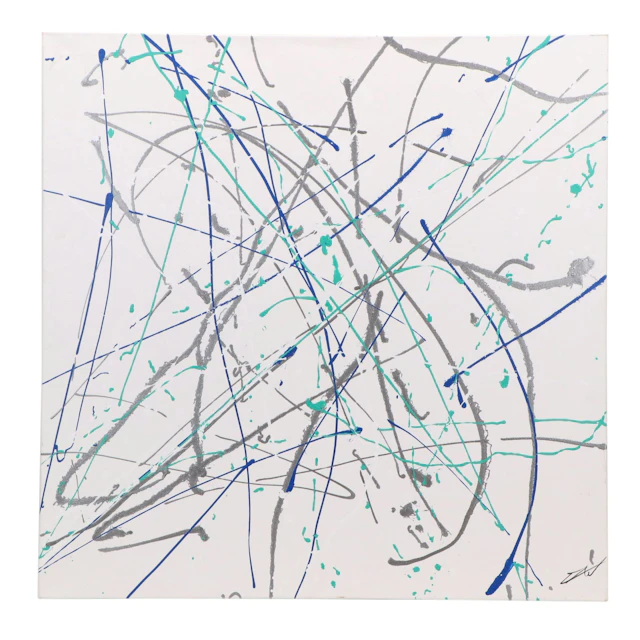 Eric Weldon Weinbrenner Abstract Acrylic Painting, 21st Century