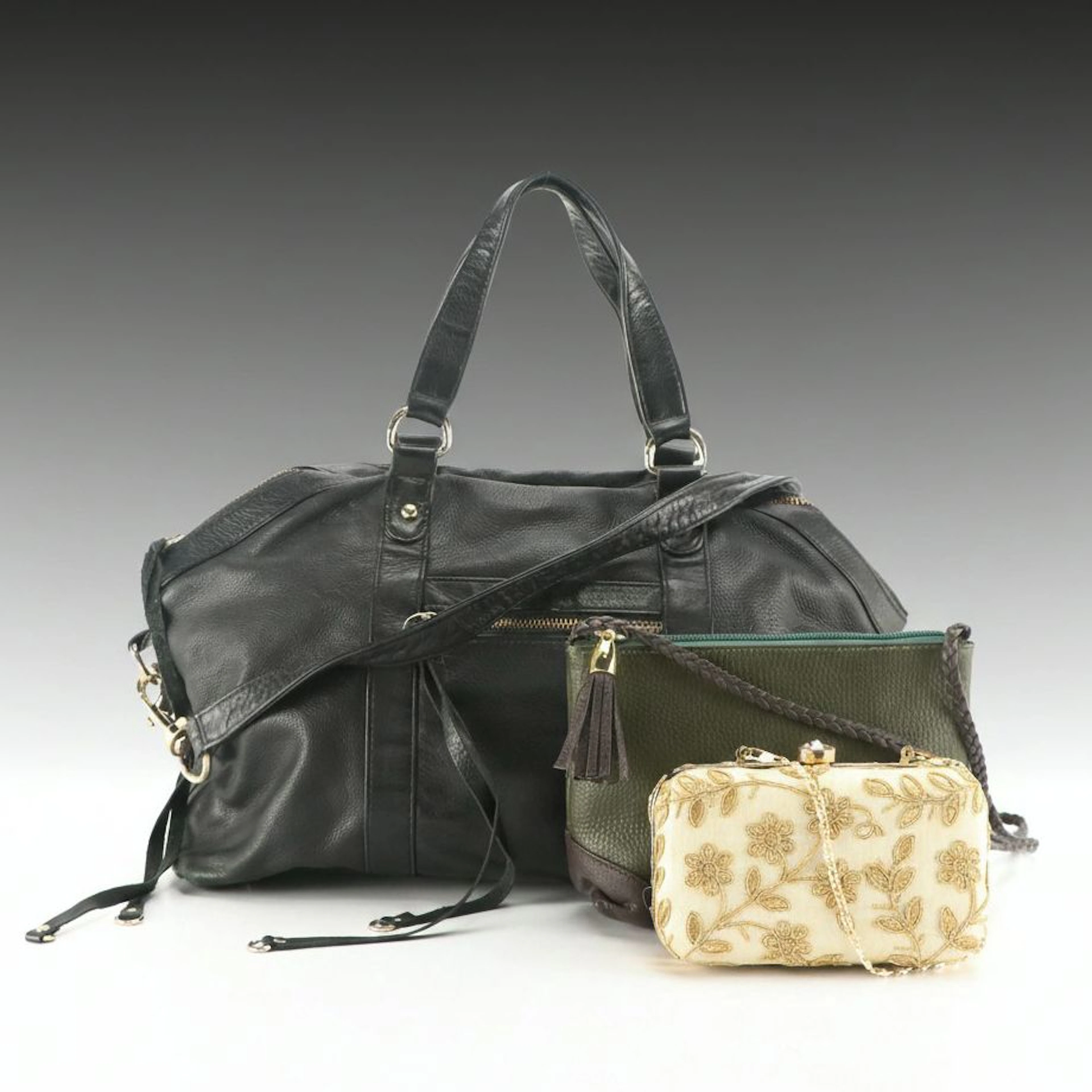 Rebecca Minkoff Two-Way Bag, Peter Hermann Crossbody, Other Embroidered Purse