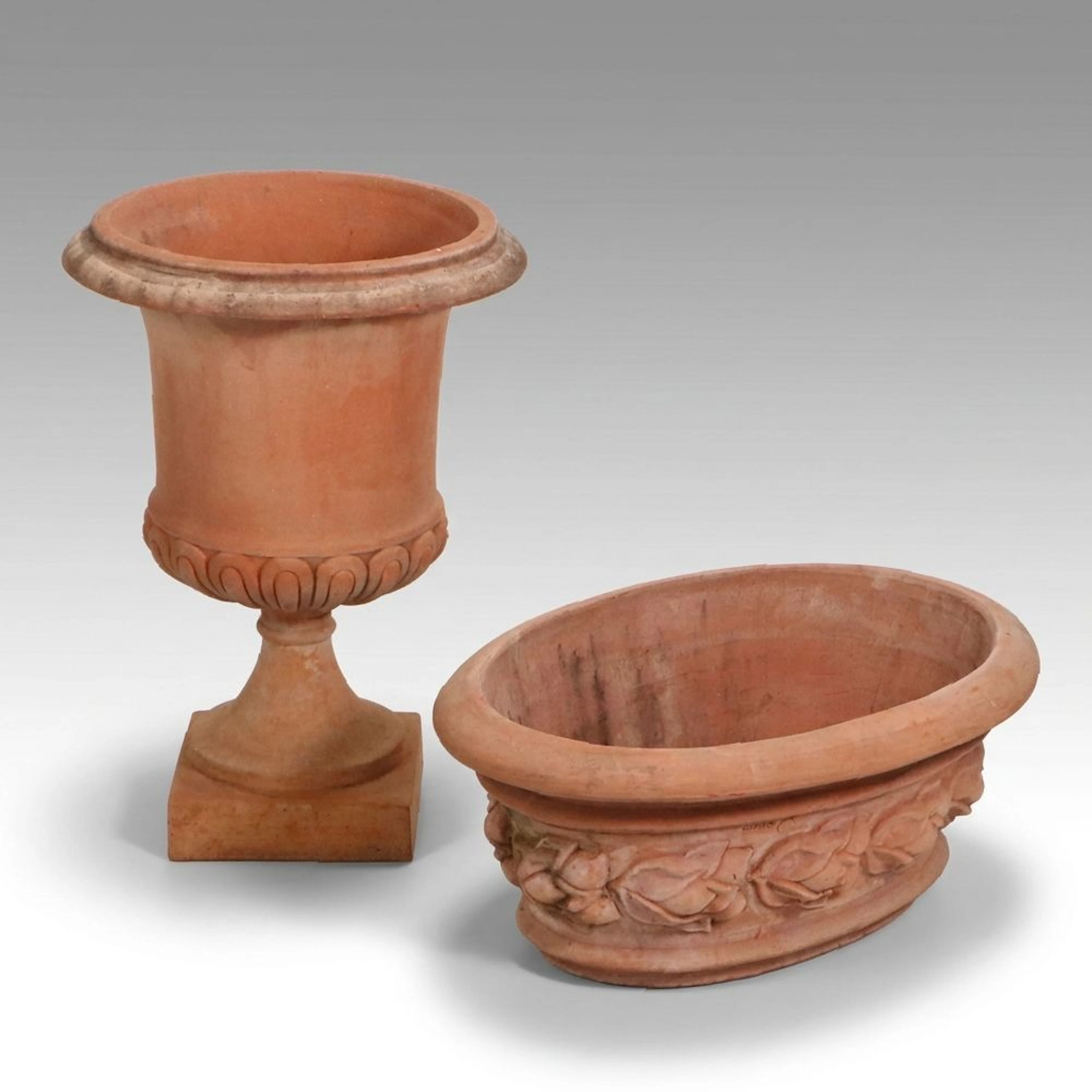 Terracotta Garden Planter and Outdoor Urn