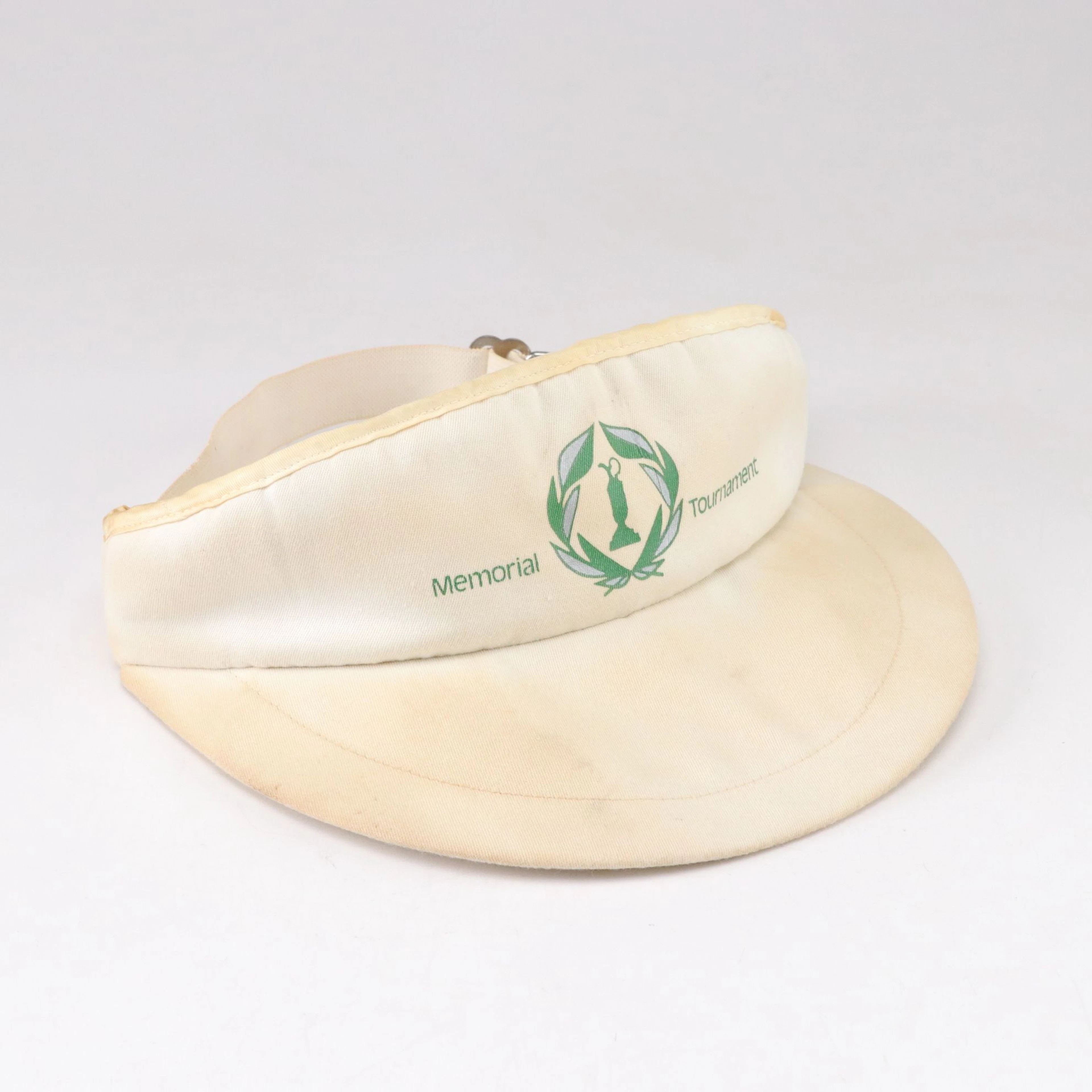 Jack Nicklaus and Tom Watson Signed Memorial Tournament Visor