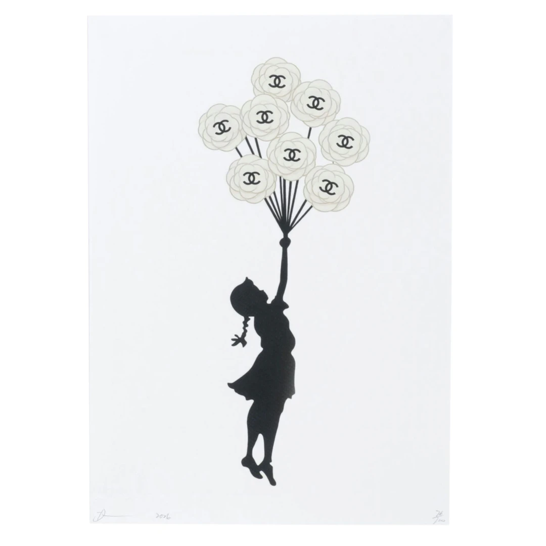Death NYC Pop Art Graphic Print Homage to Banksy X Chanel, 2026