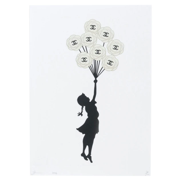 Death NYC Pop Art Graphic Print Homage to Banksy X Chanel, 2026