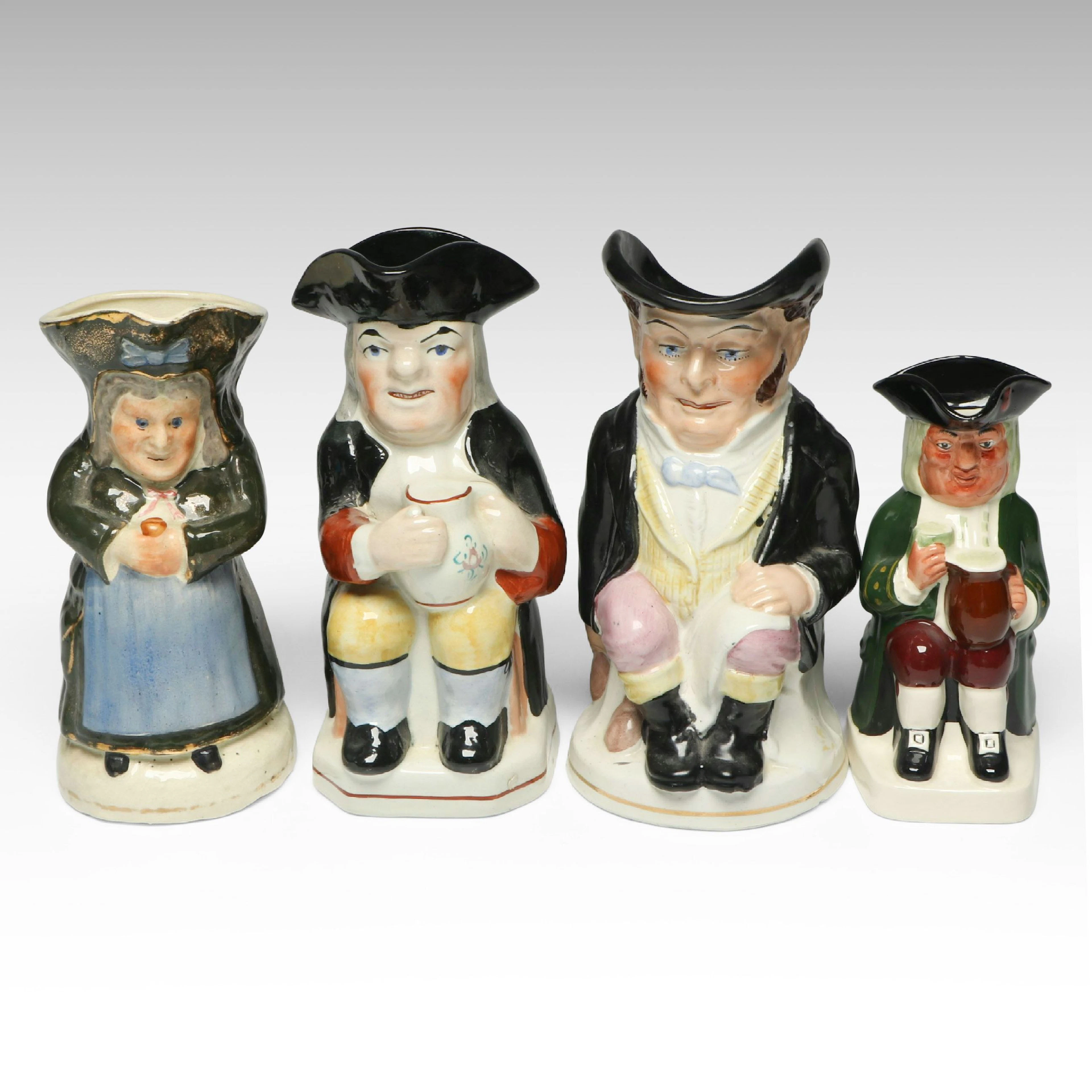 "Martha Gunn," "John Bull," and Other Ceramic Toby Jugs