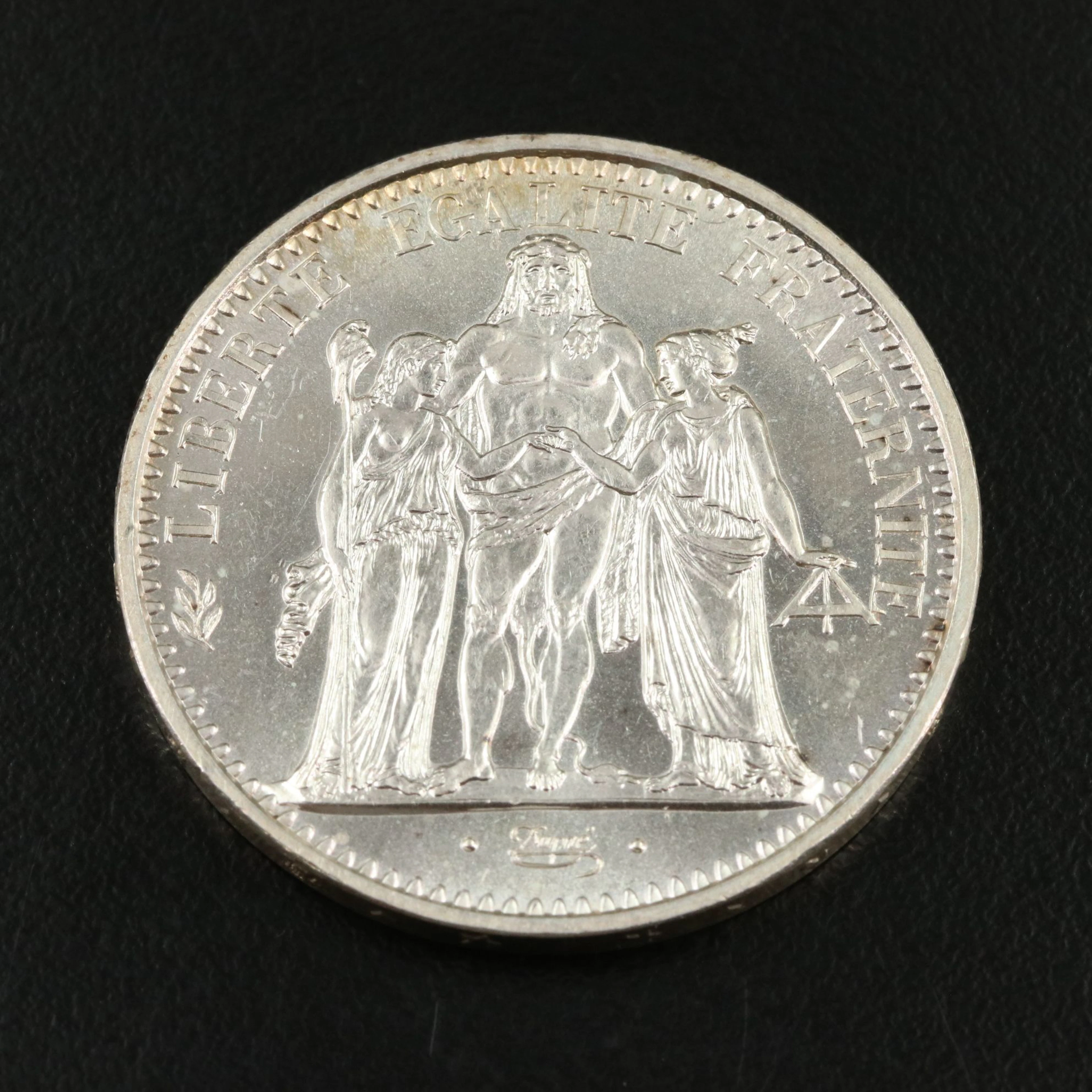 1965 France Ten Franc Silver Coin