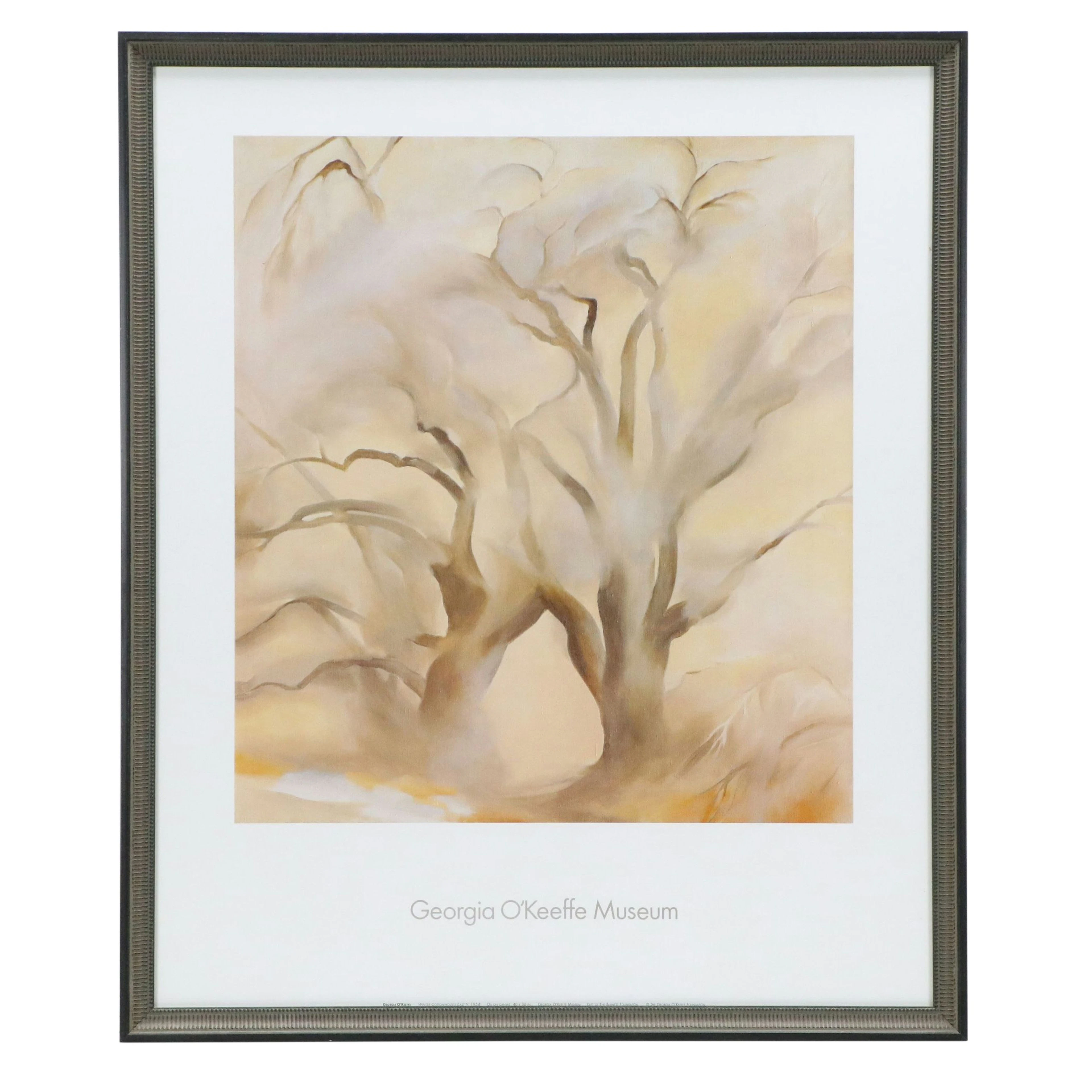 Georgia O'Keeffe Museum Offset Lithograph Poster, 21st Century