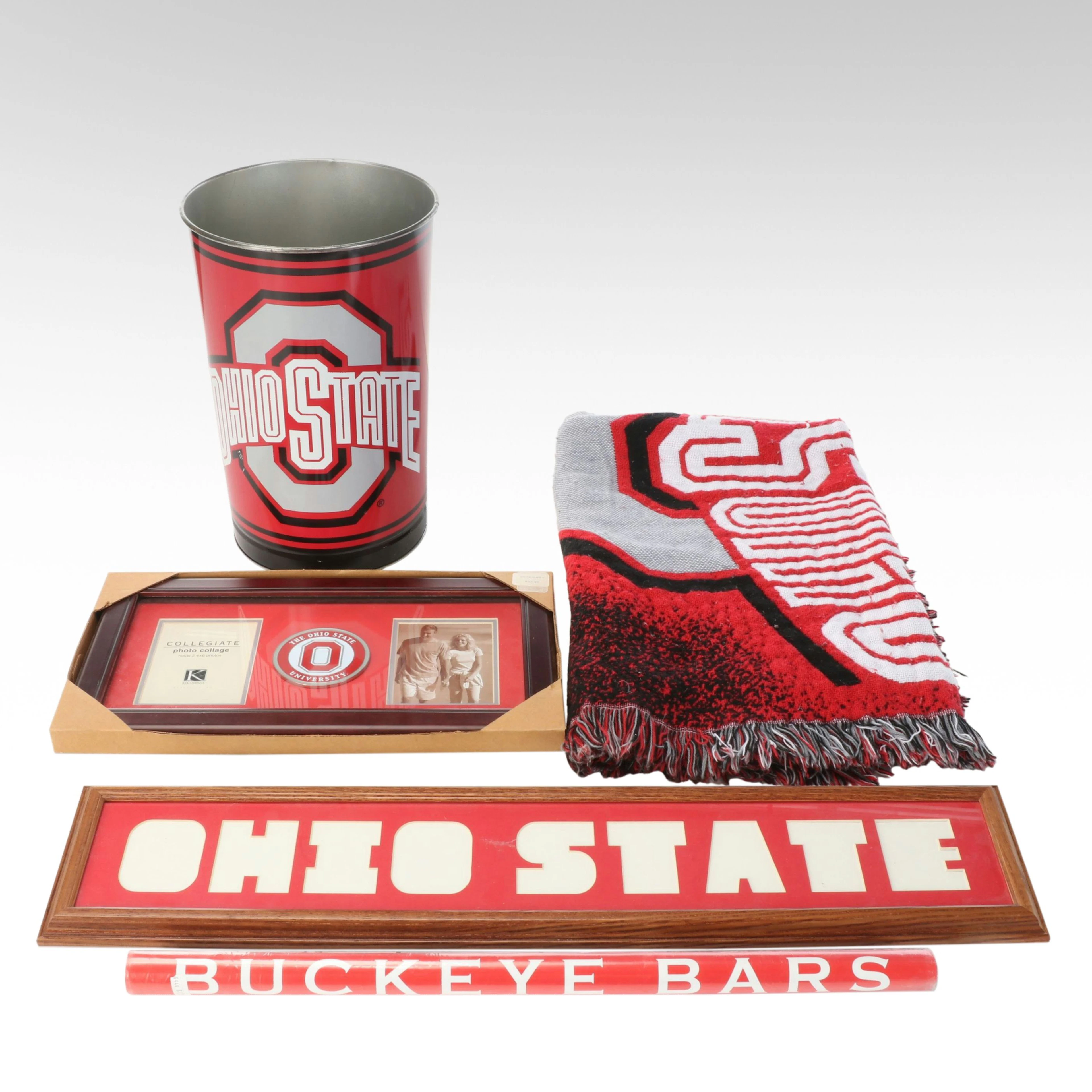 The Ohio State University Buckeyes Picture Frames, Blanket and More Memorabilia