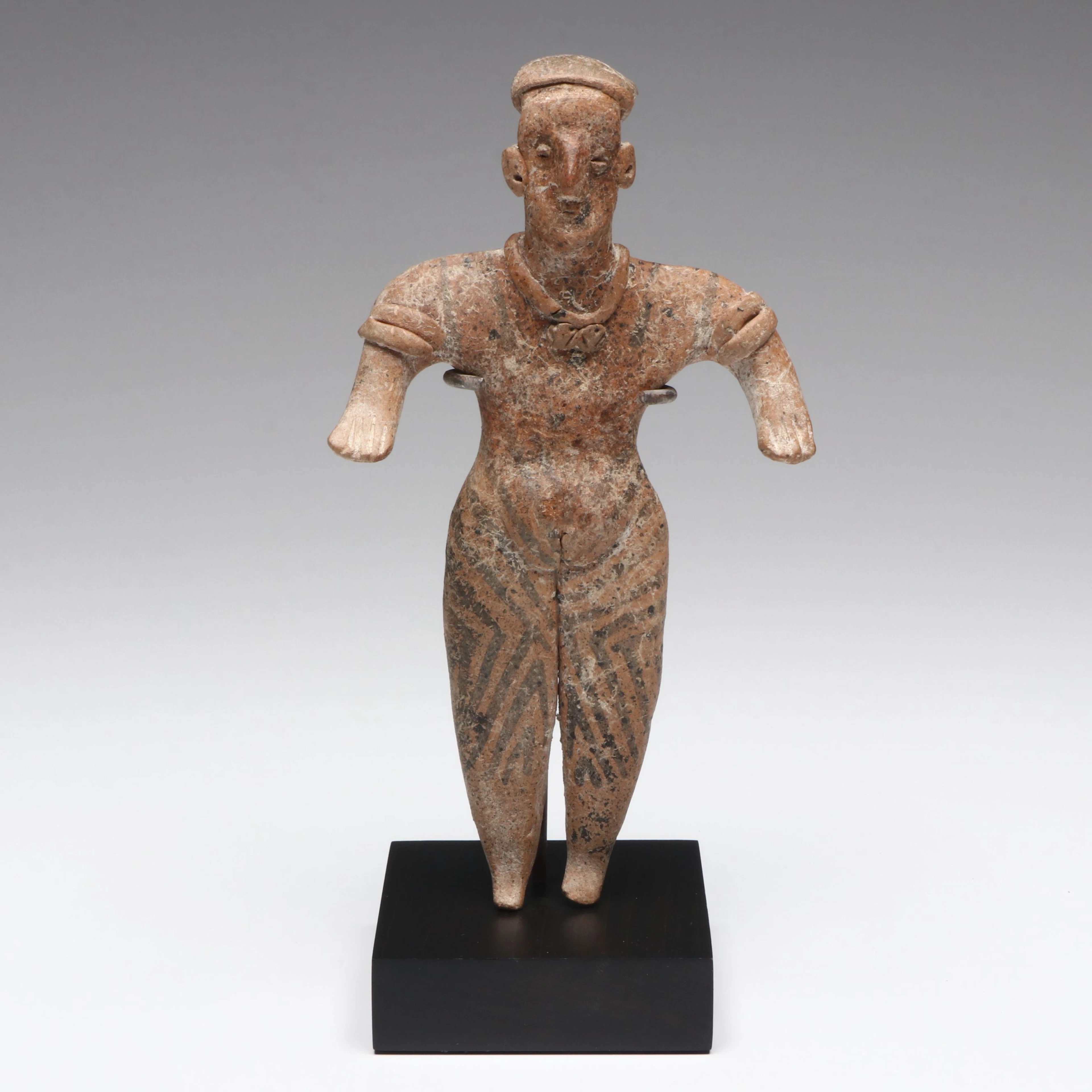 Pre-Columbian Colima Figure with Body Adornment, Circa 300 BCE–300 CE