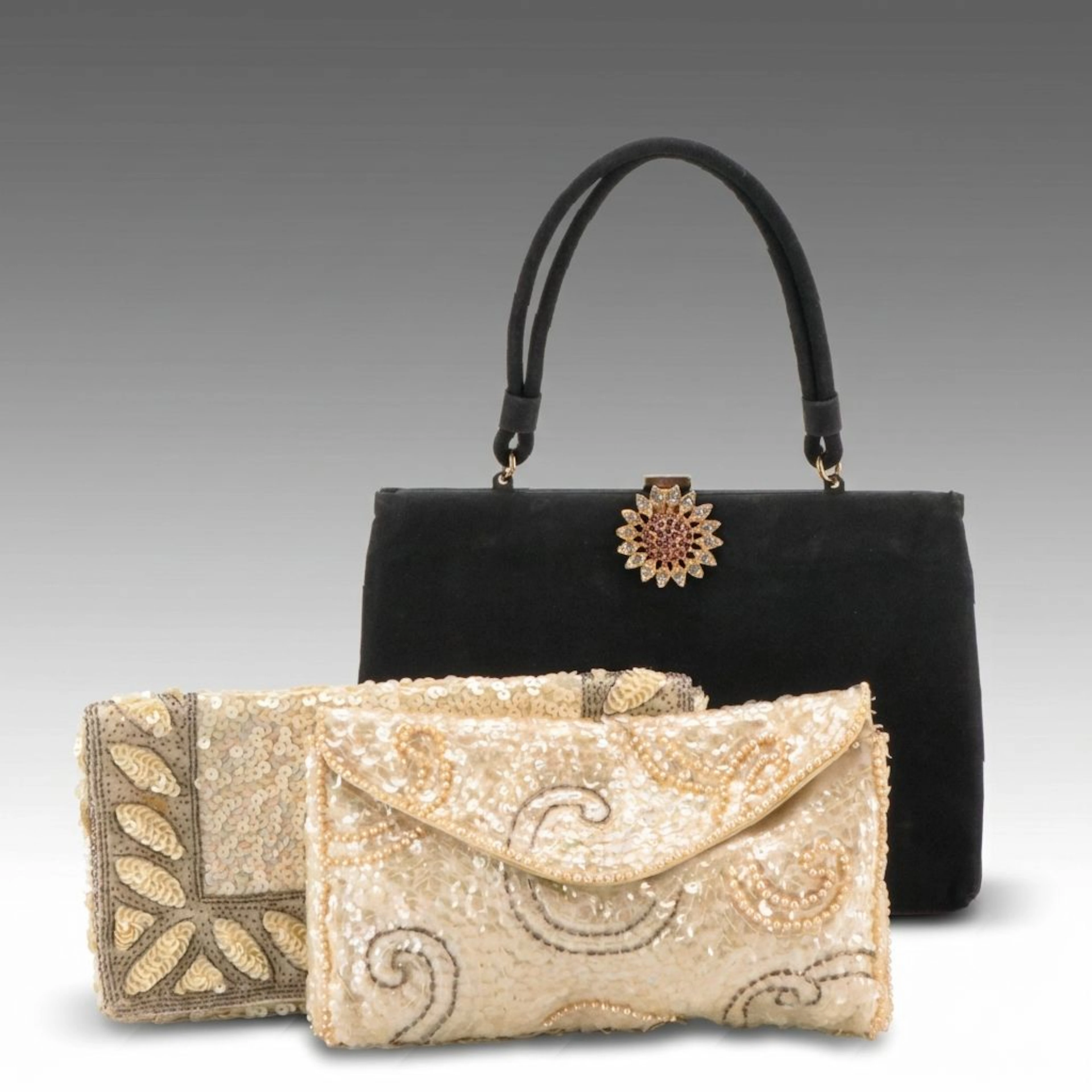 Ingber, Walborg, and Le Regale Embellished Clutches and Handbag