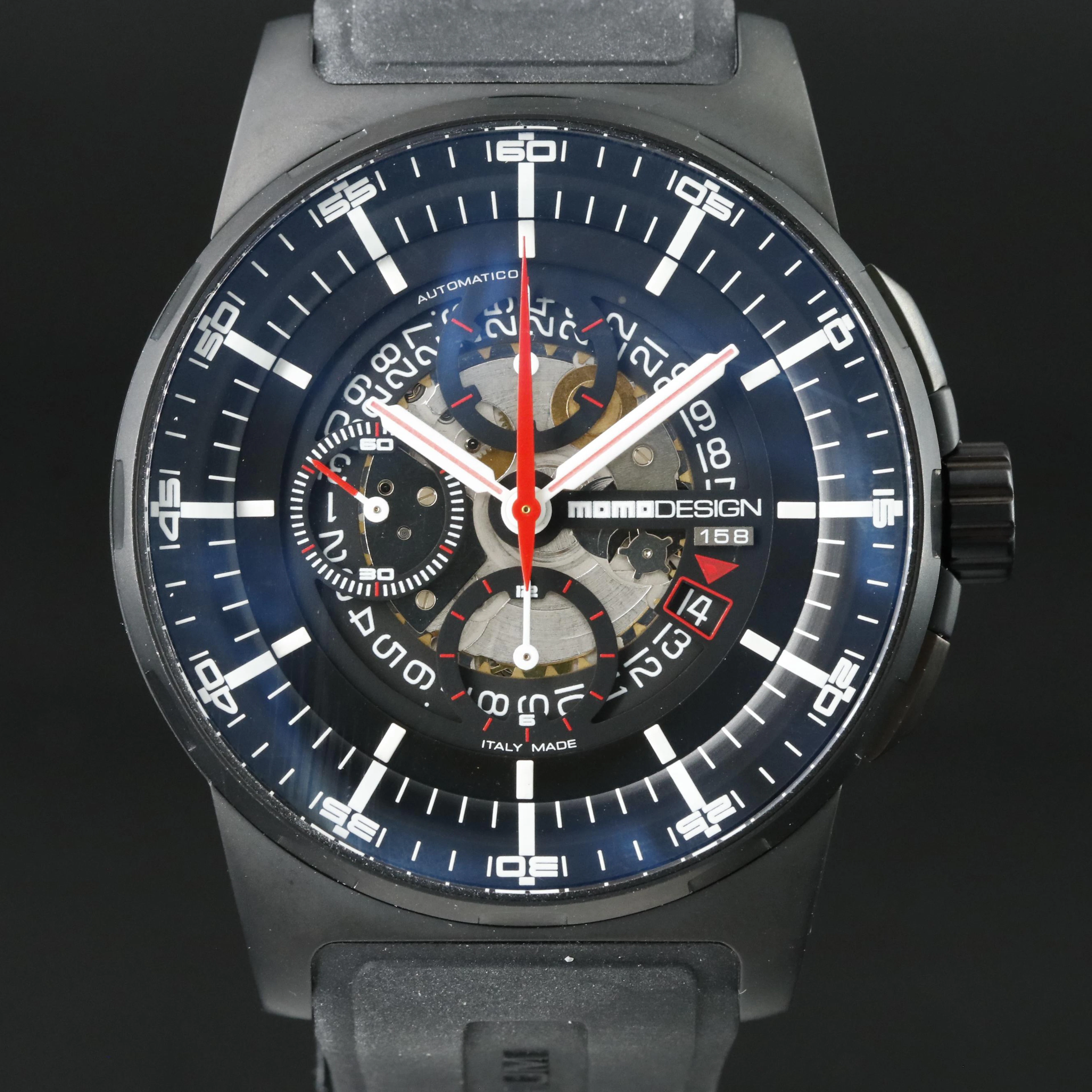 Momo Design Pilot's Chronograph Titanium Chronograph Watch