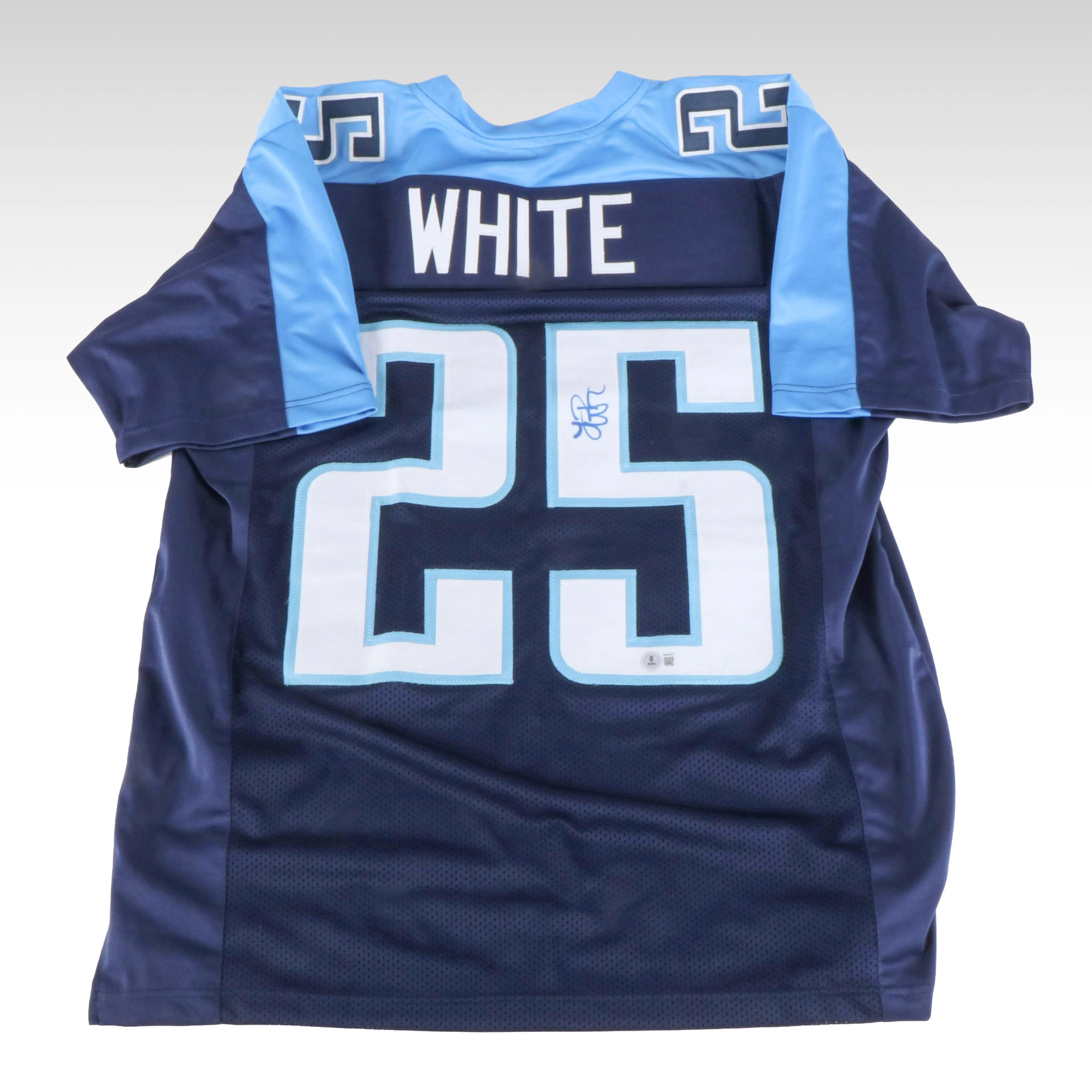 LenDale White Signed Tennessee Titans Football Jersey, Beckett