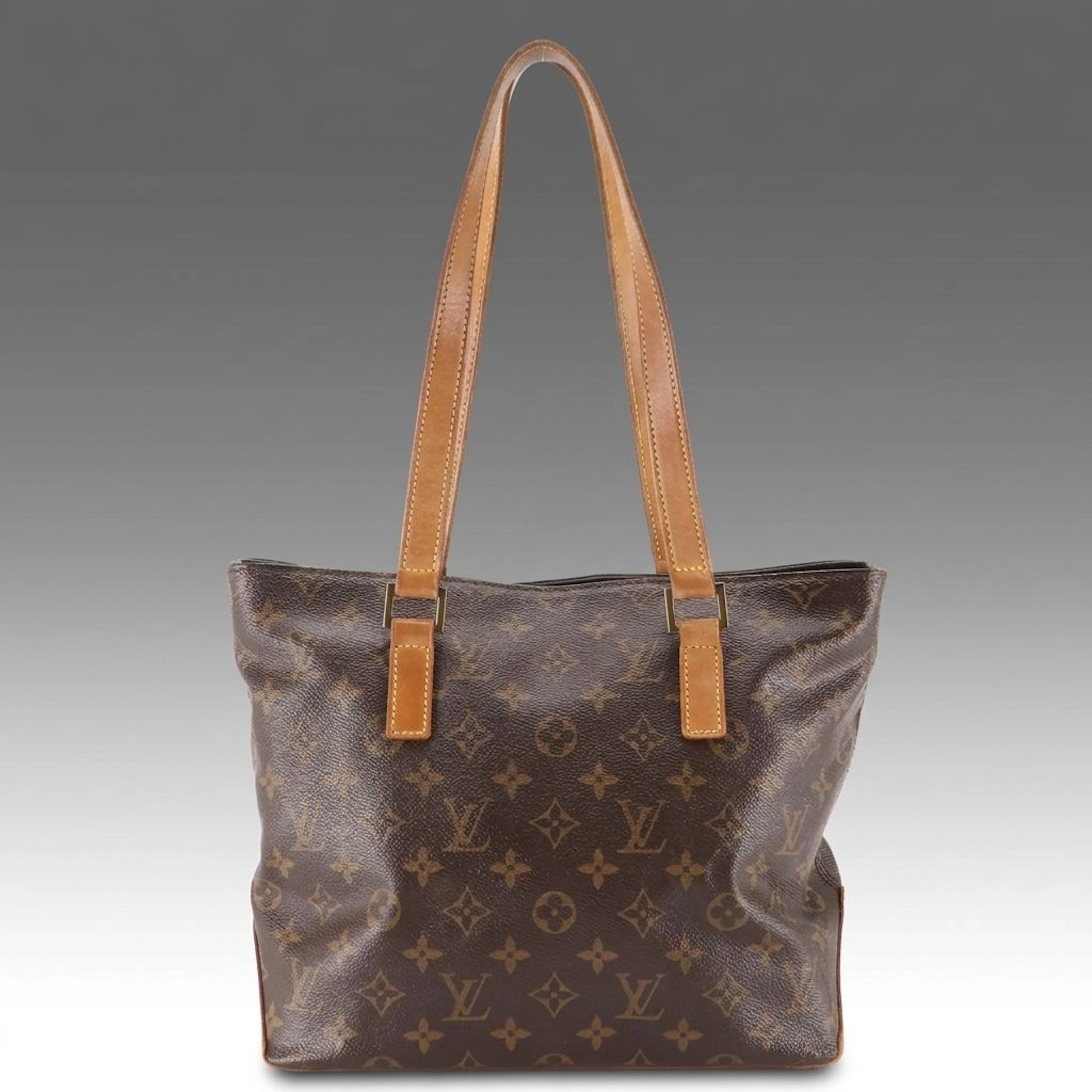 Louis Vuitton Cabas Piano Zip Tote Bag in Monogram Canvas and Leather