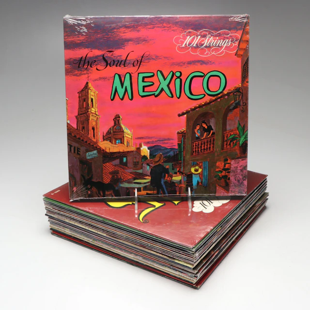 "Million Seller Hits From Italy" and More 101 Strings Vinyl Records