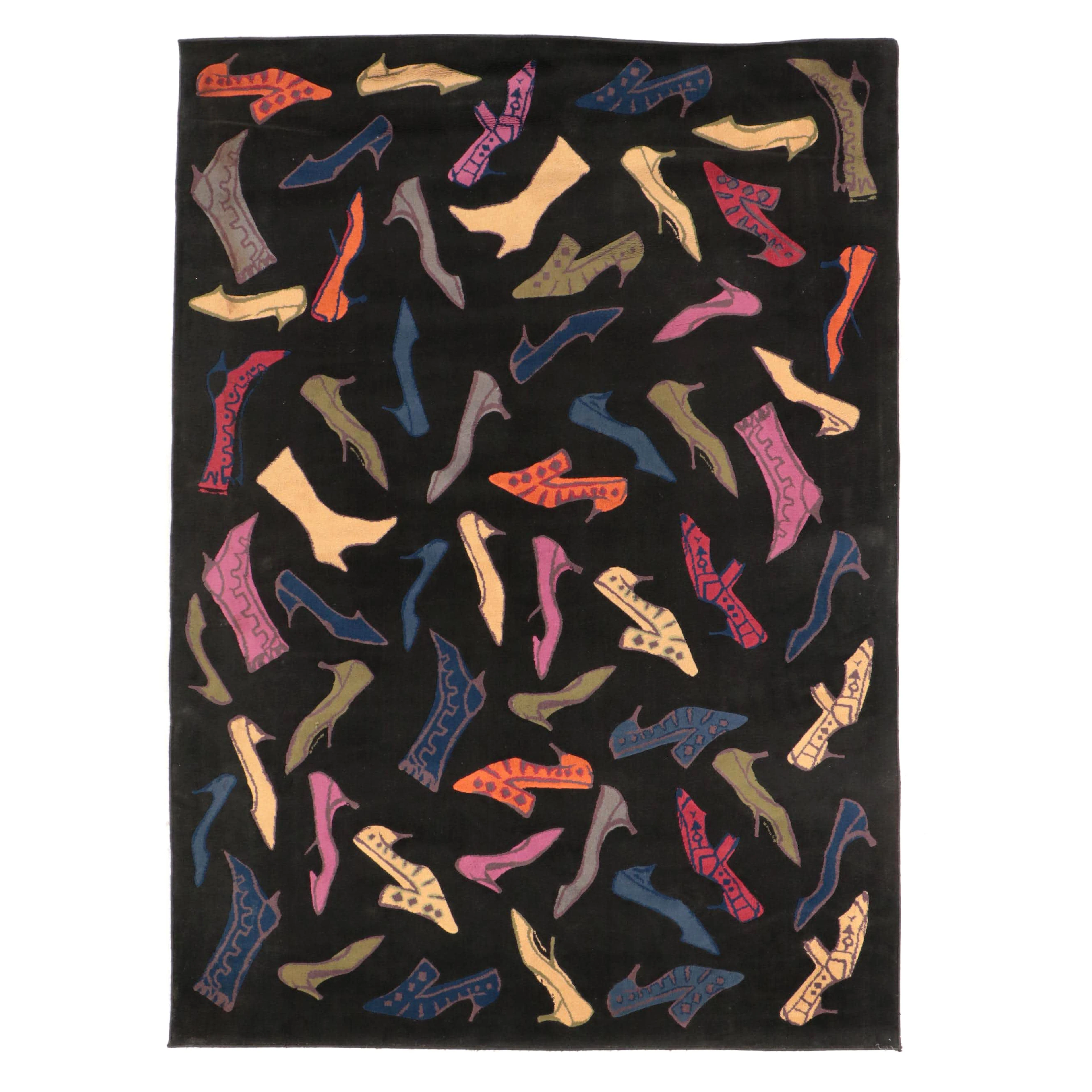 7'10 x 10'1 Machine Made Oriental Weavers Sphinx Andy Warhol Area Rug