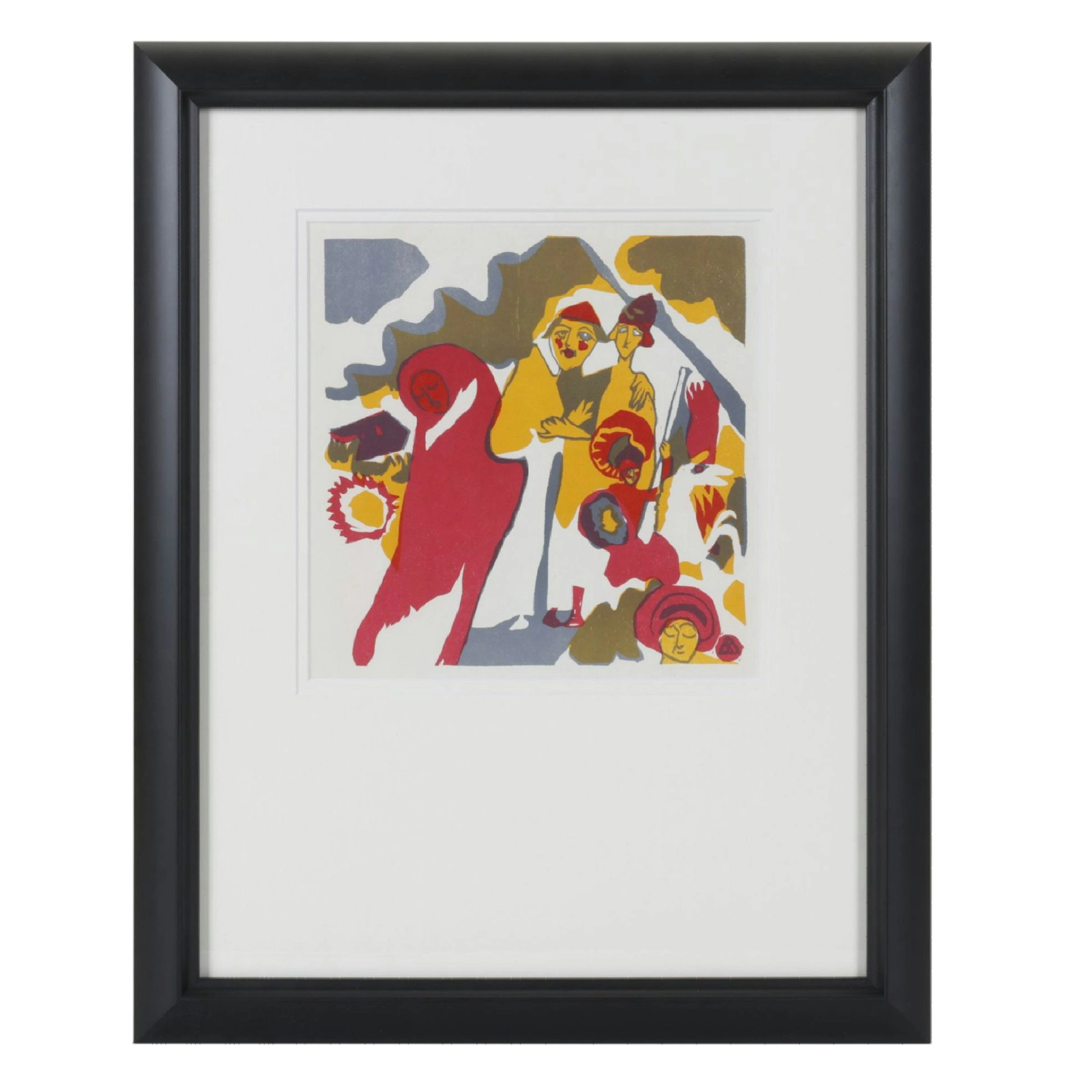 Wassily Kandinsky Color Lithograph for "Derrière le Miroir"