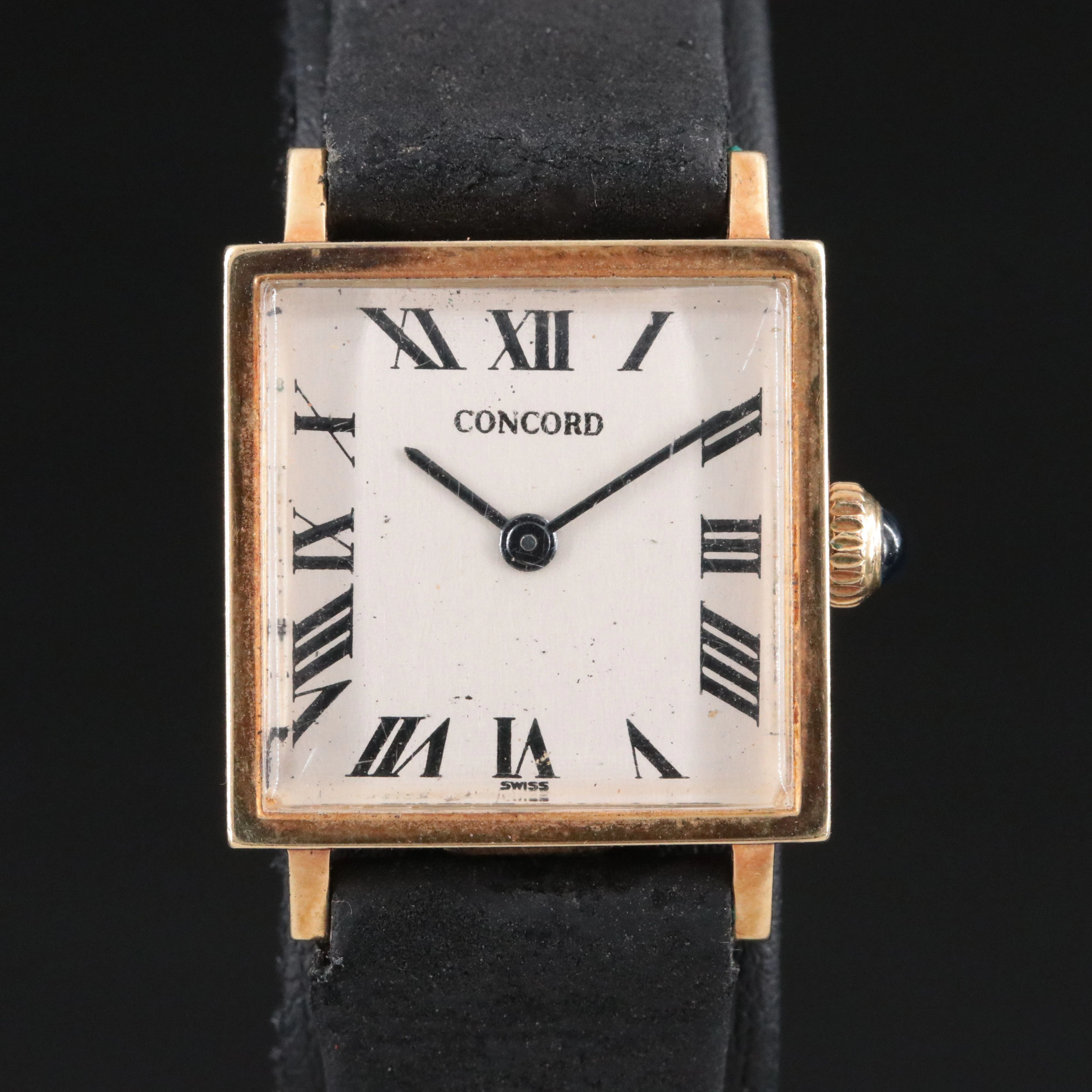 Vintage Concord 14K Stem Wind Watch