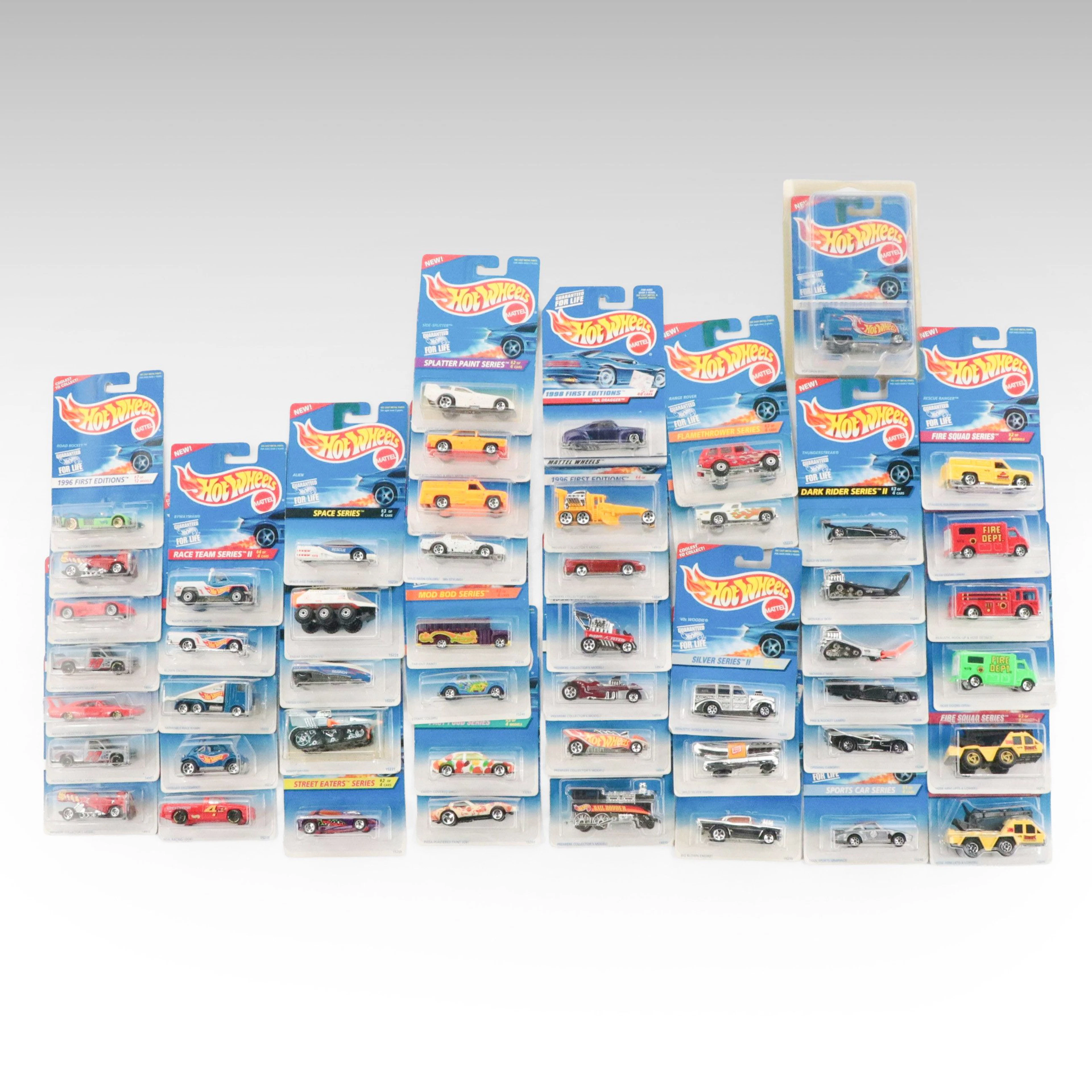 Mattel Hot Wheels '96 First Editions Series and More Diecast Cars