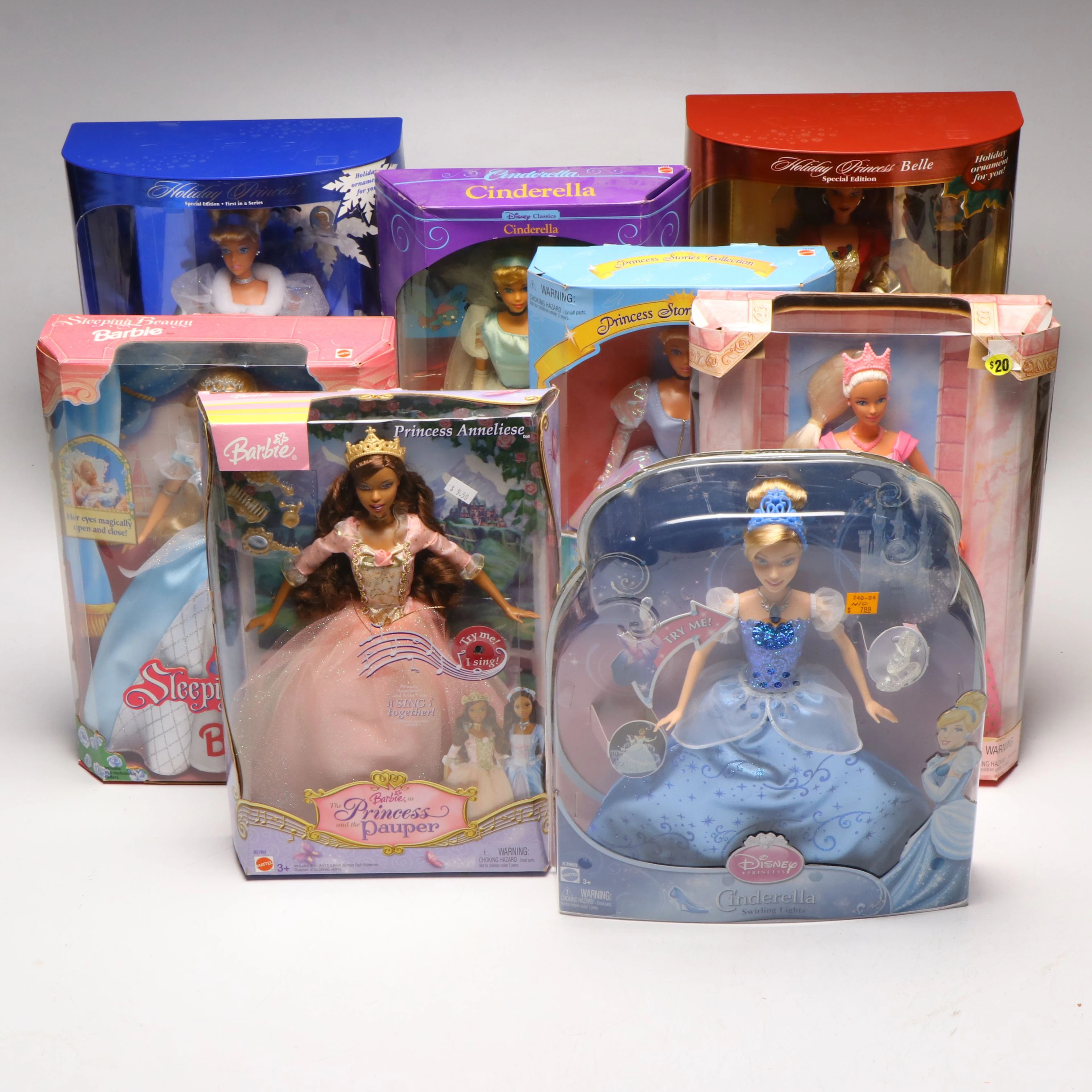 Mattel Barbie "Princess and the Pauper" and More Dolls