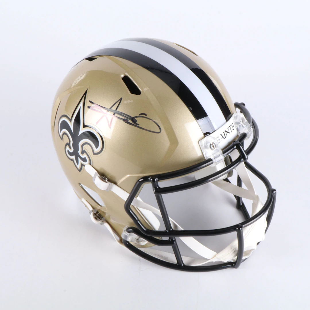 Alvin Kamara Signed New Orleans Saints Full-Size Replica Helmet, Fanatics