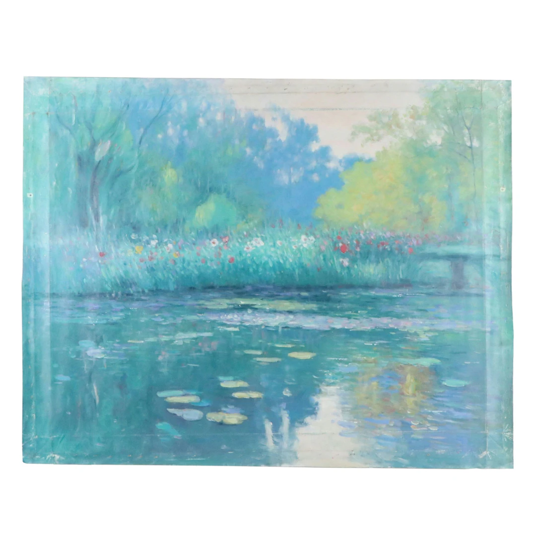 Impressionistic Landscape Oil Painting, 21st Century