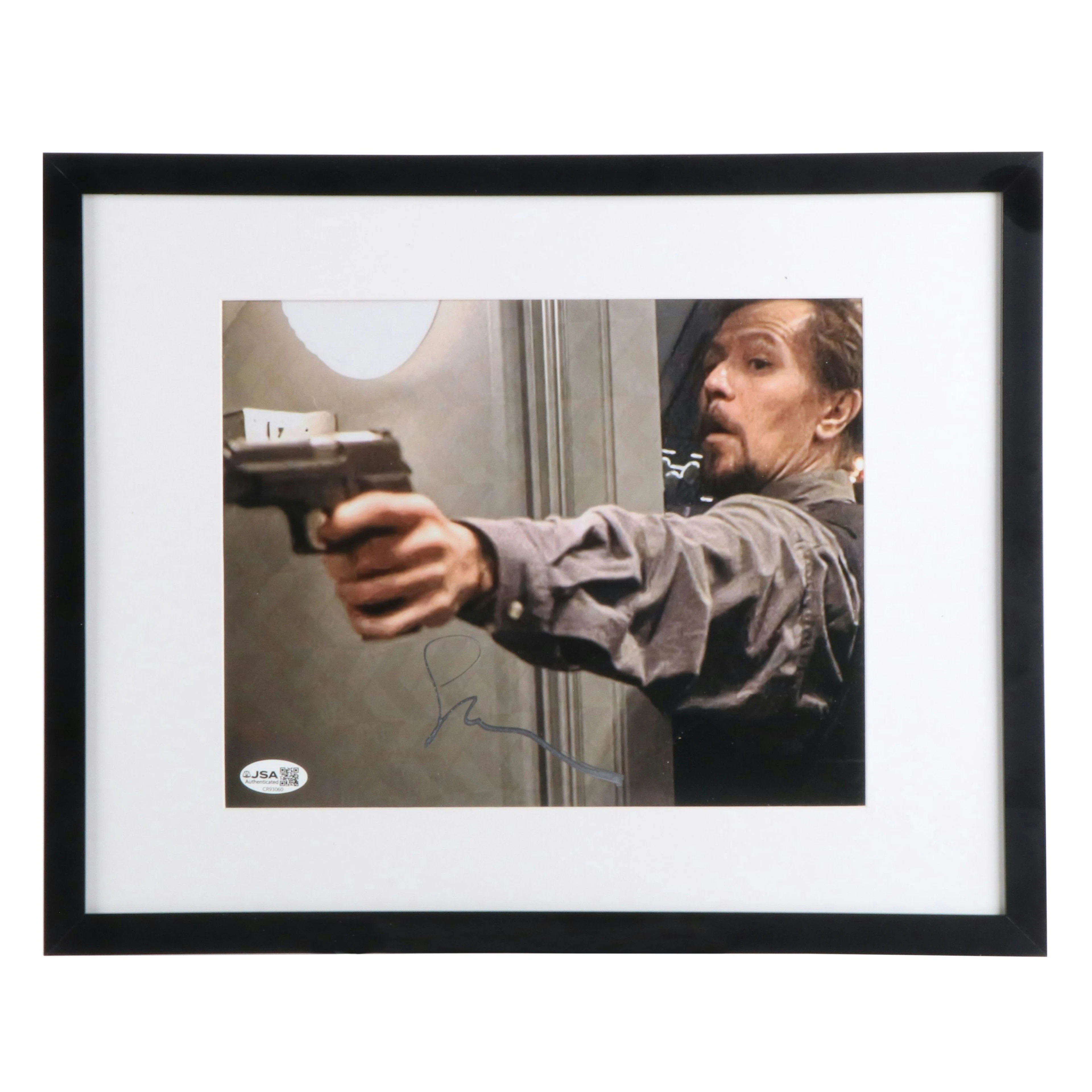 Gary Oldman Signed “Air Force One’ Movie Print in Matted Frame, JSA