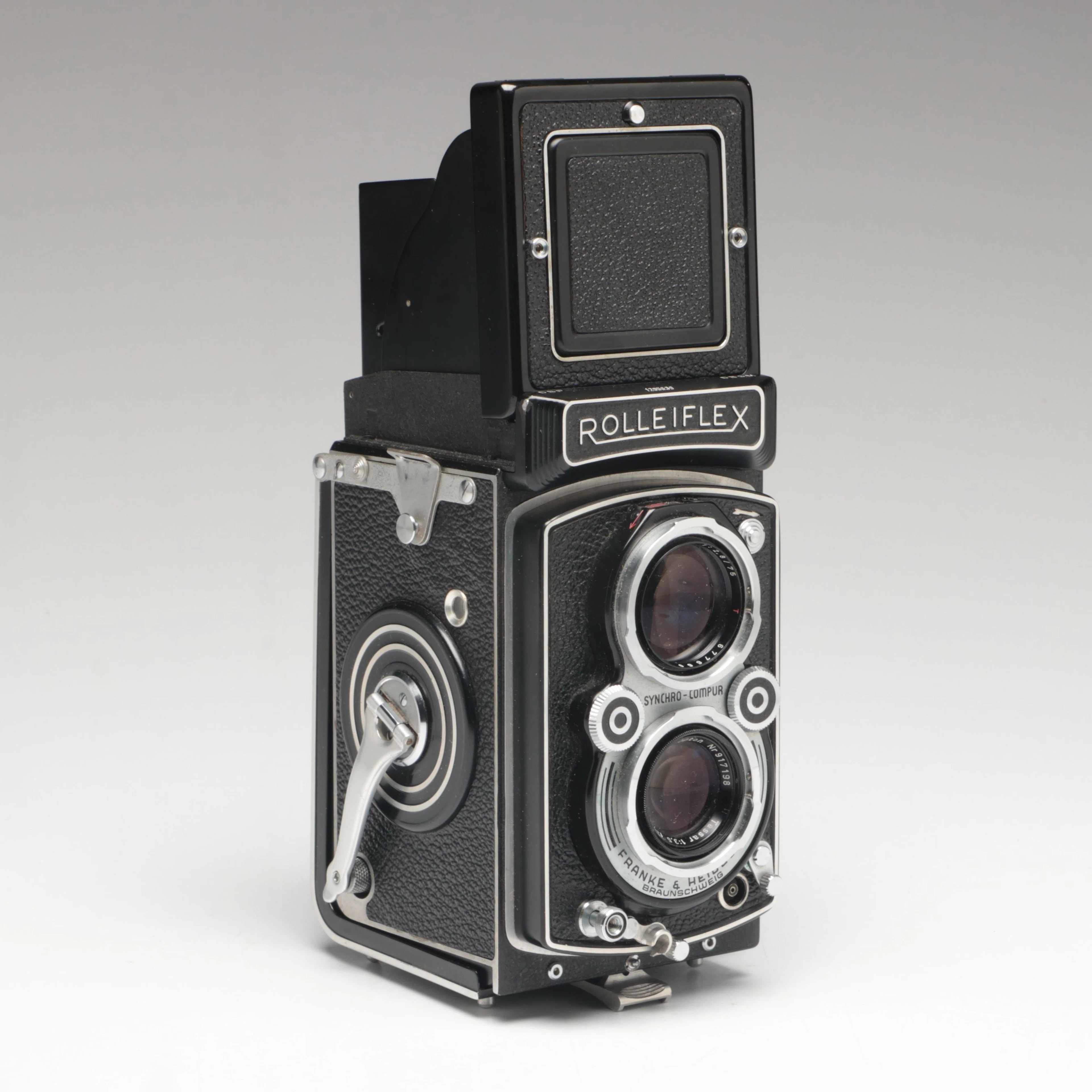 Franke & Heidecke Rolleiflex 75mm F3.5 Twin-Lens Reflex Camera, 1953