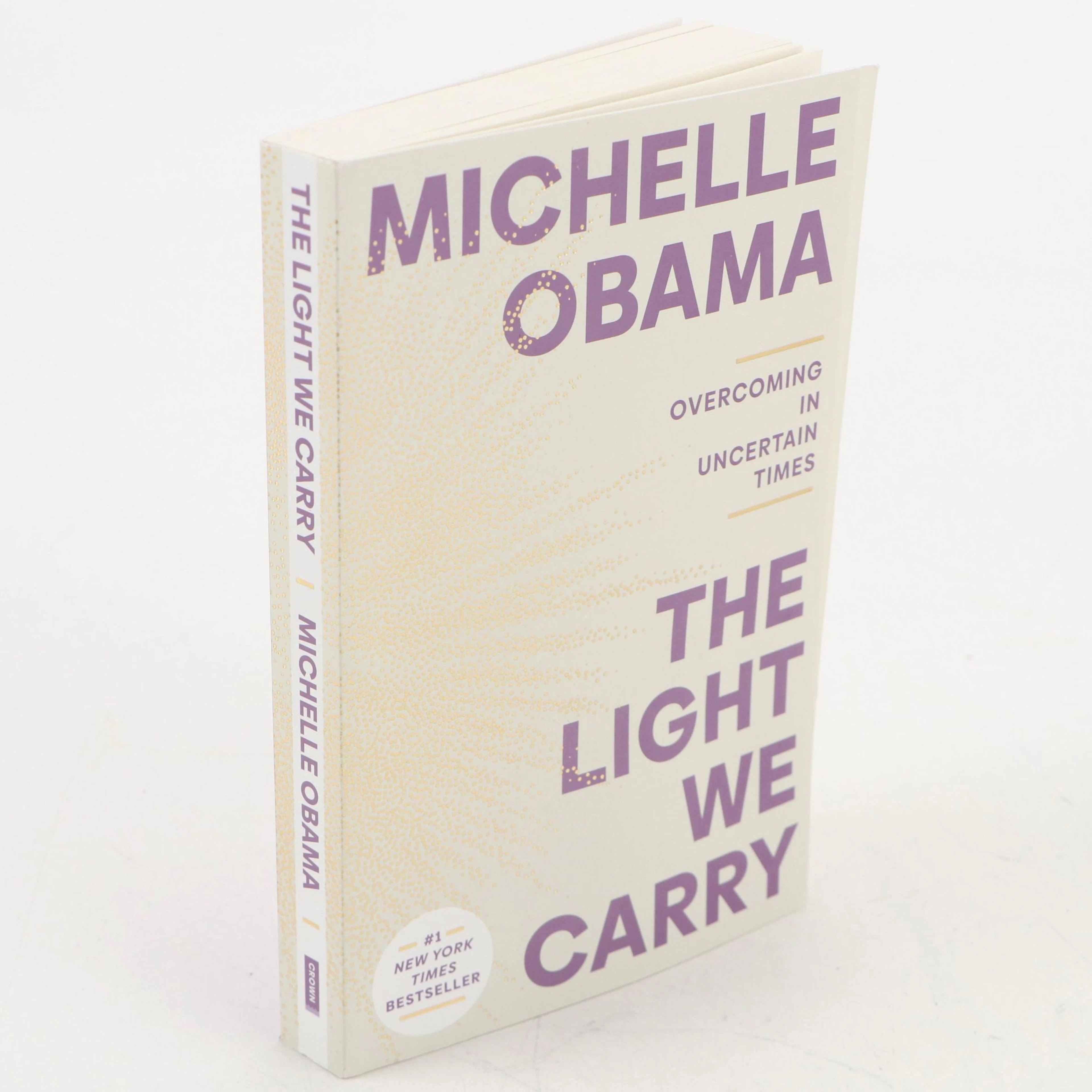 Signed First Paperback Edition "The Light We Carry" by Michelle Obama, 2024