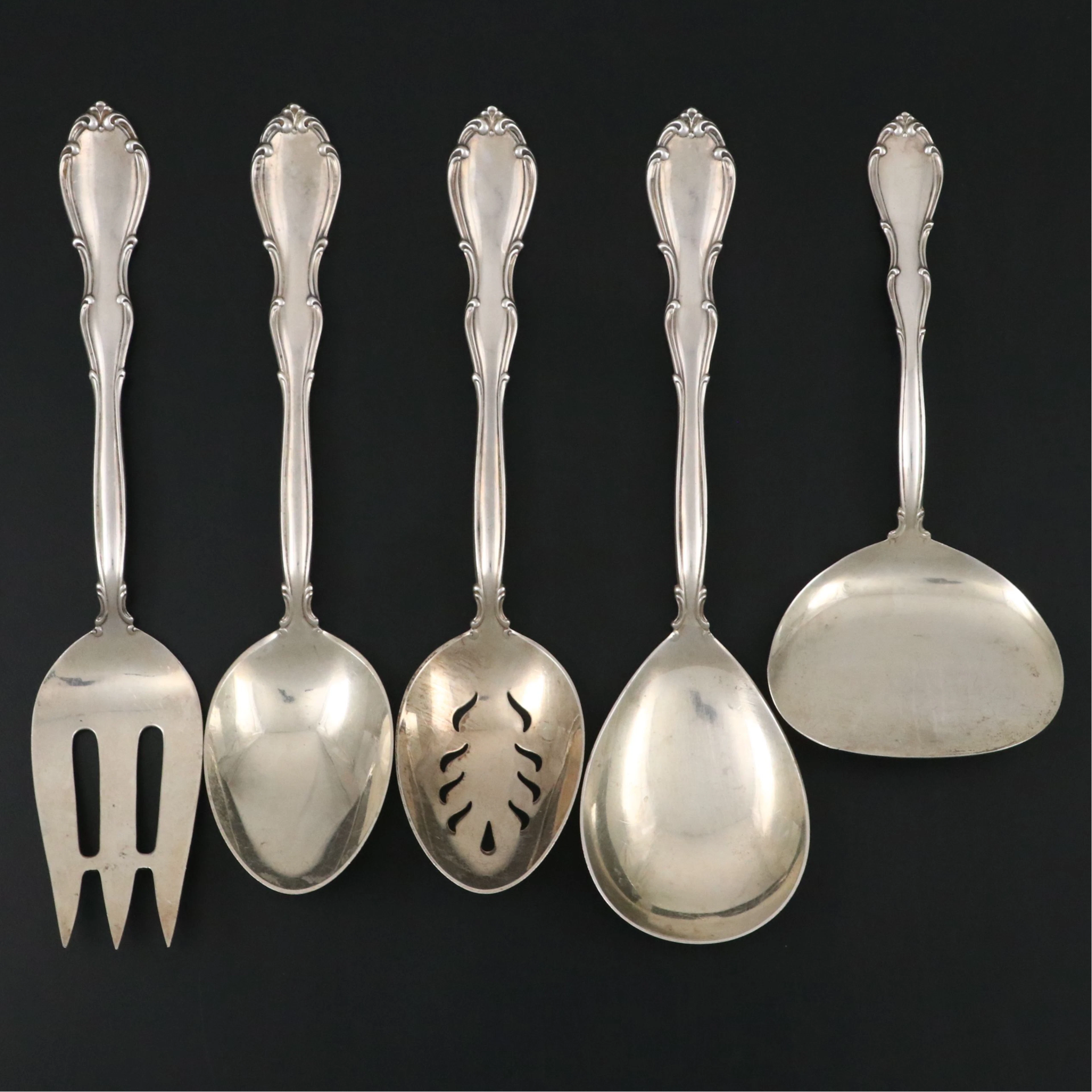 Towle "Fontana" Sterling Silver Serving Utensils, 1957-2009