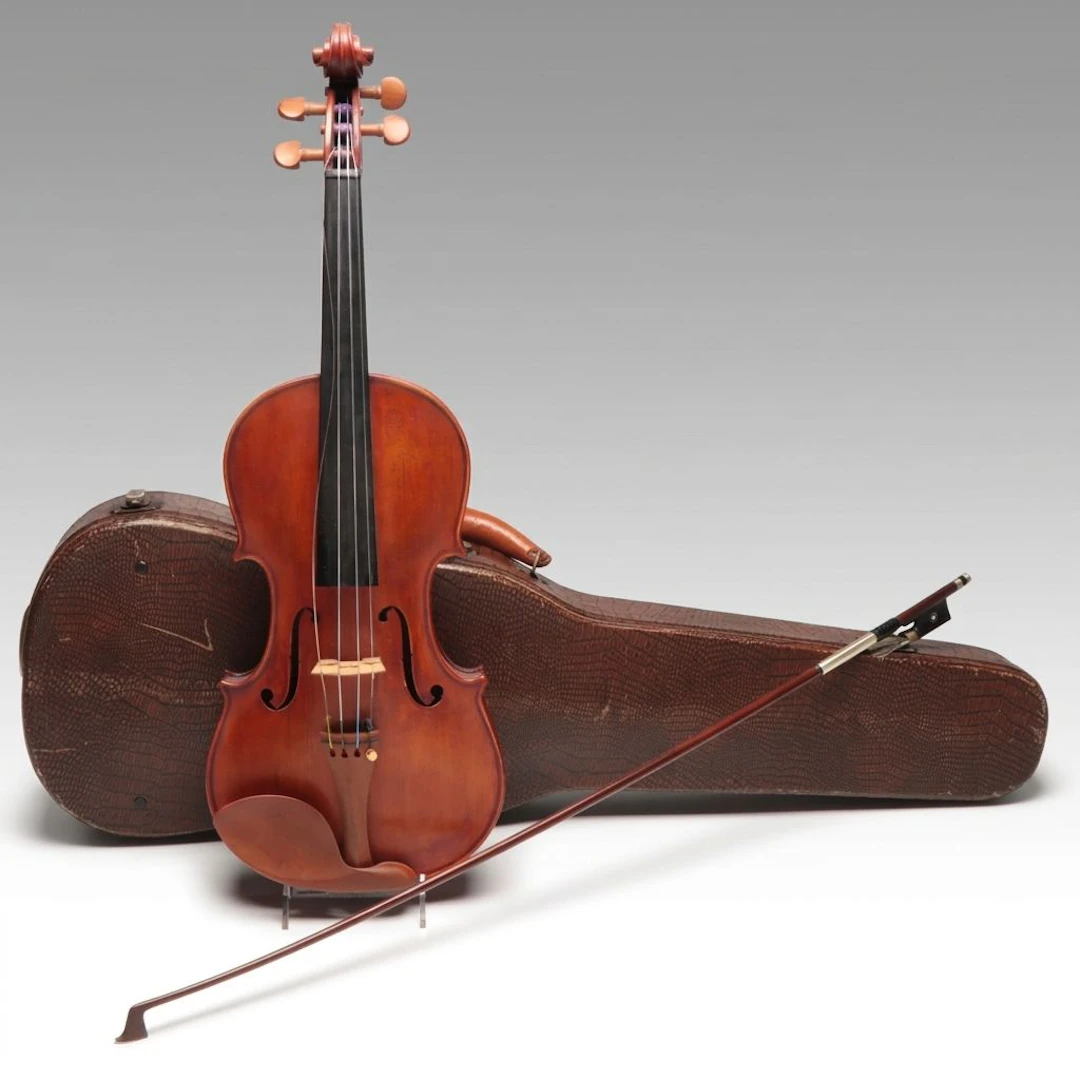 7/8 Violin after J.B. Vuillaume with Case and Bow