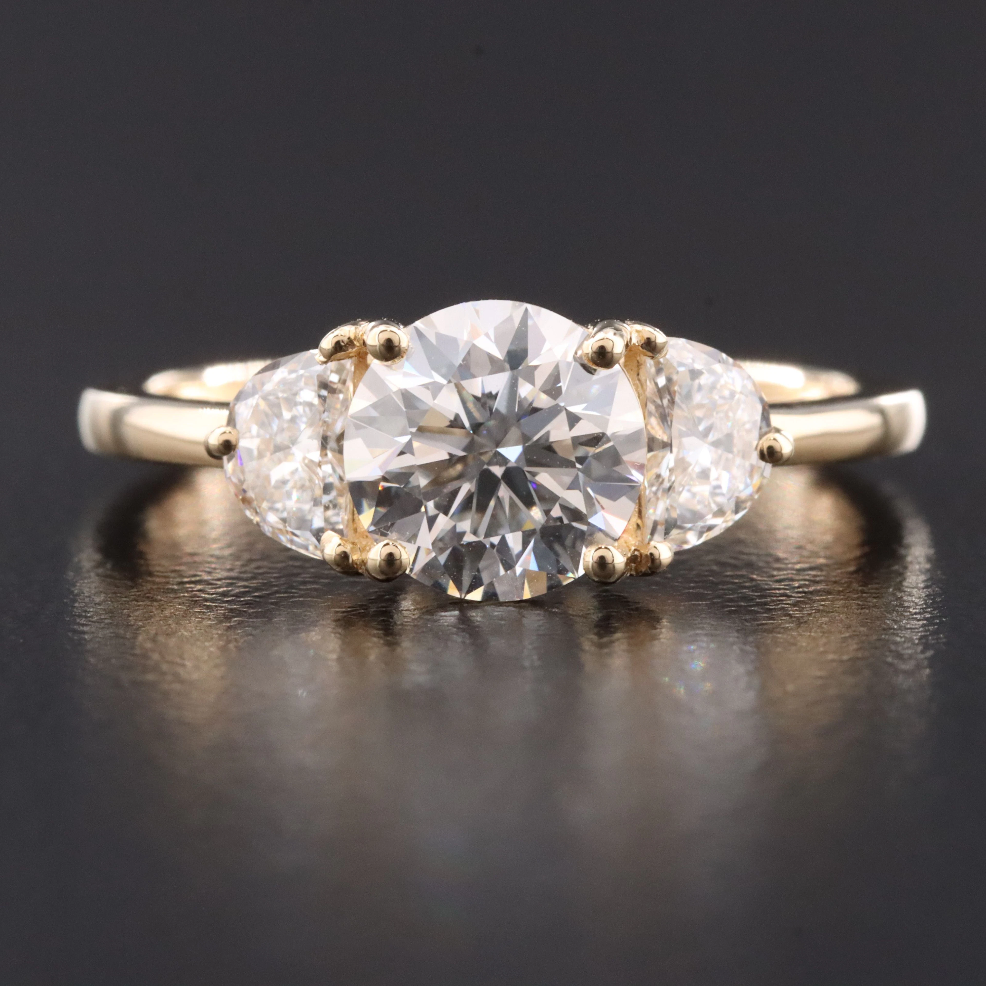 14K 1.67 CTW Lab Grown Diamond Ring with IGI Report