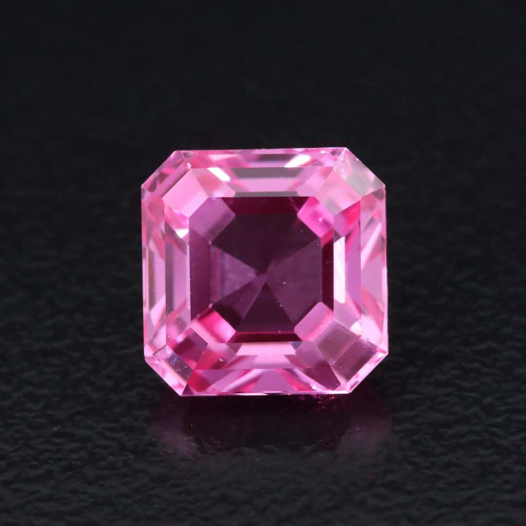 Loose 4.77 CT Lab Grown Pink Sapphire