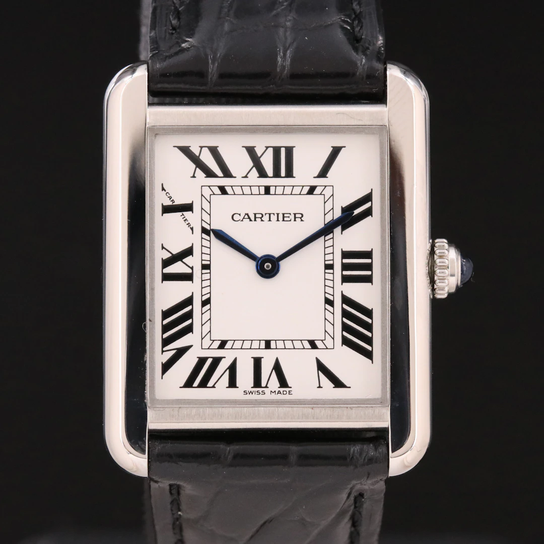 Cartier Tank Solo Steel Quartz Watch
