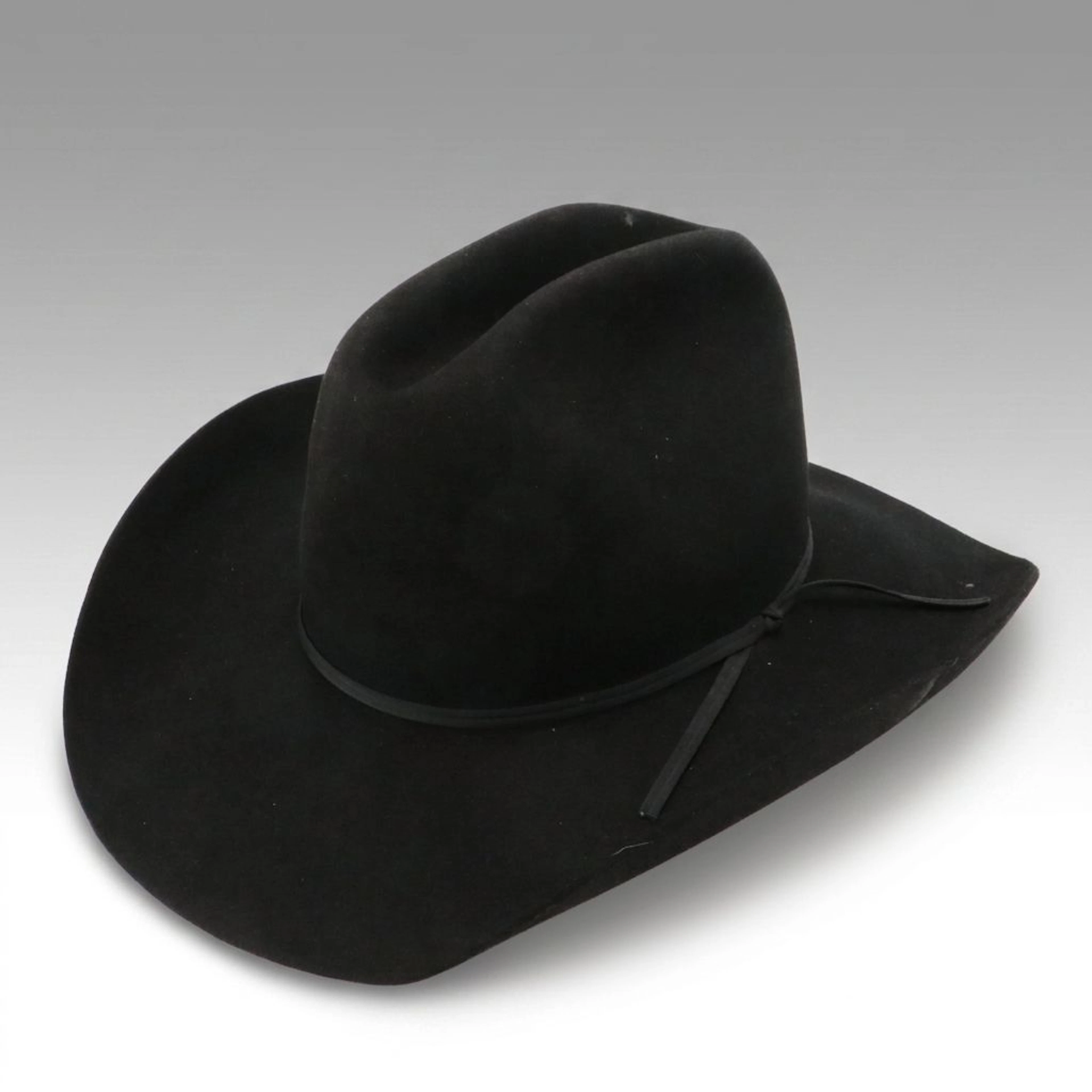 Stetson 4X Beaver Fur Felt Cattleman Hat with Travel Hat Box