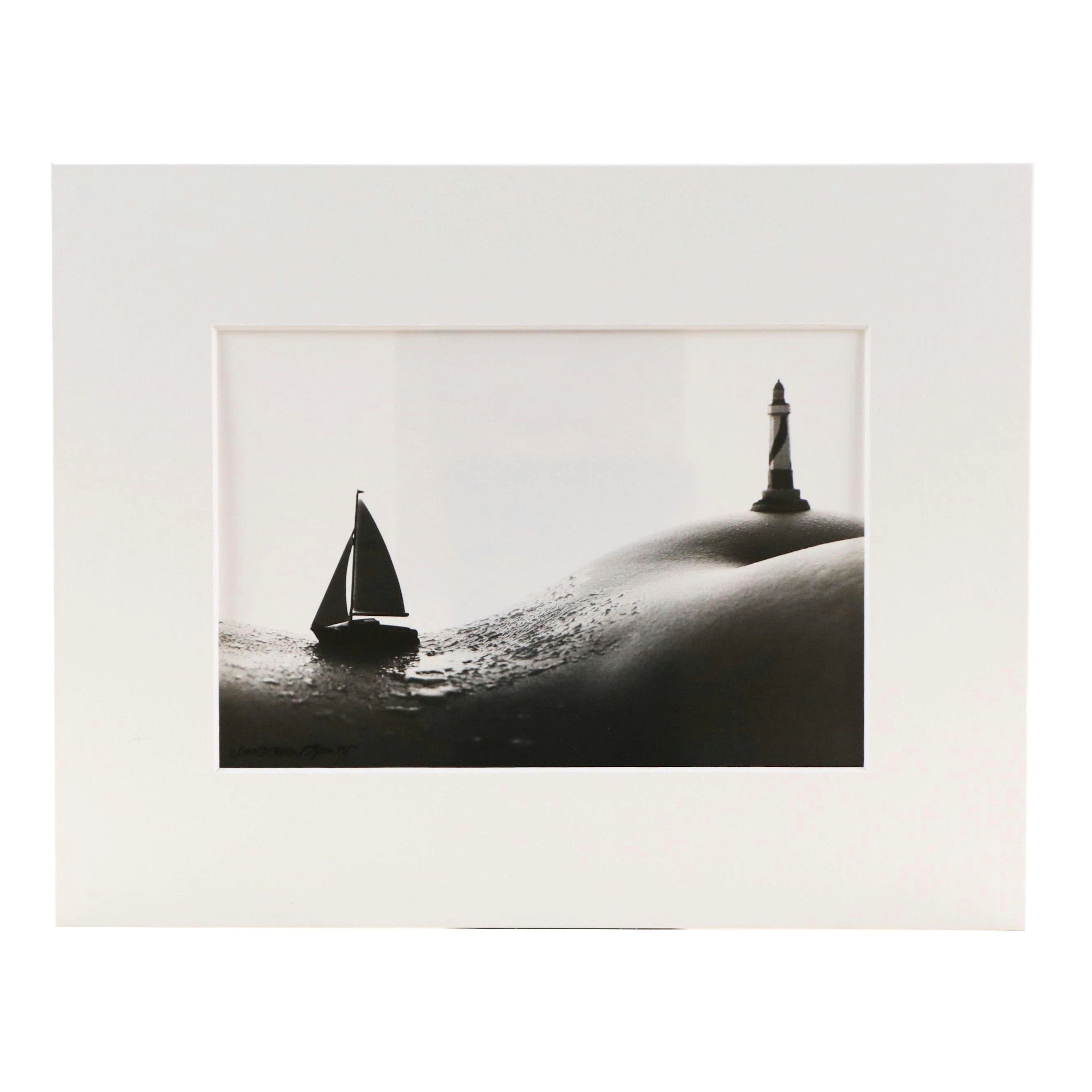 Allan I. Teger Silver Gelatin Photograph From the "Bodyscapes" Series
