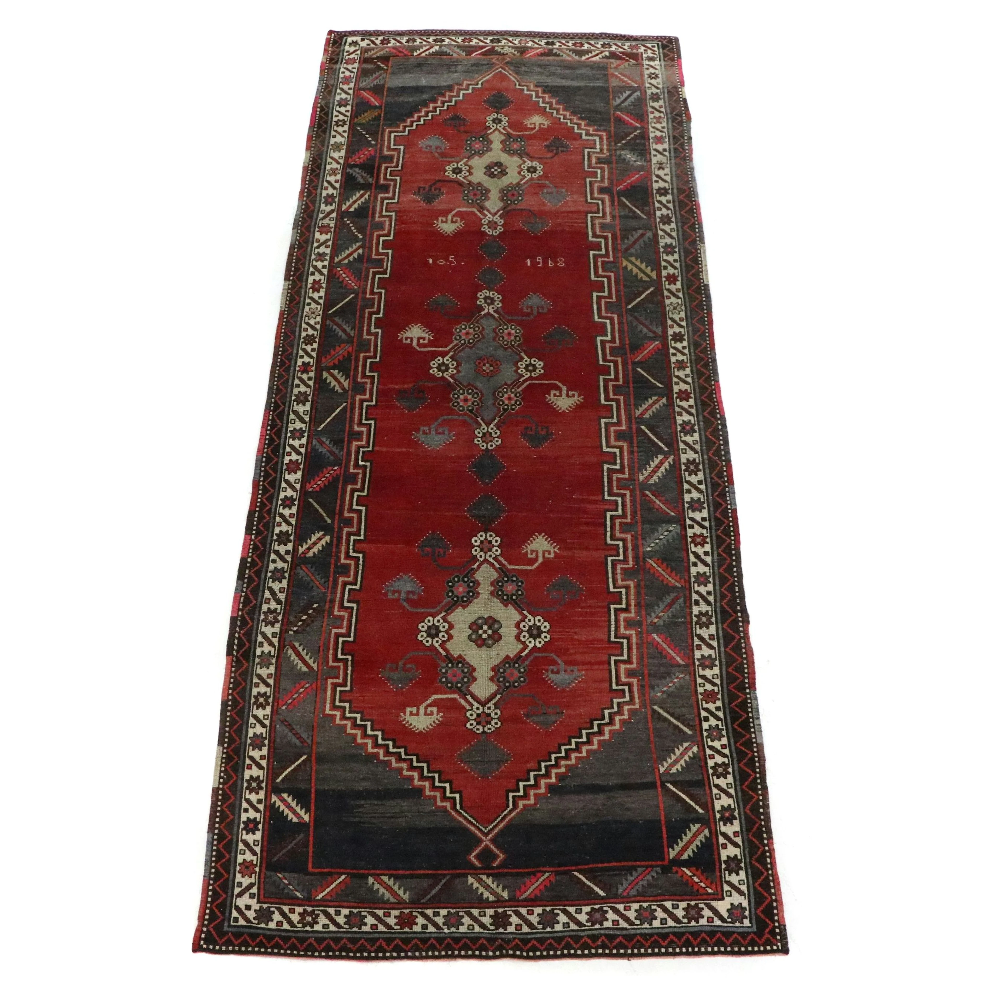 6'2 x 14'9 Hand-Knotted Persian Tribal Long Rug