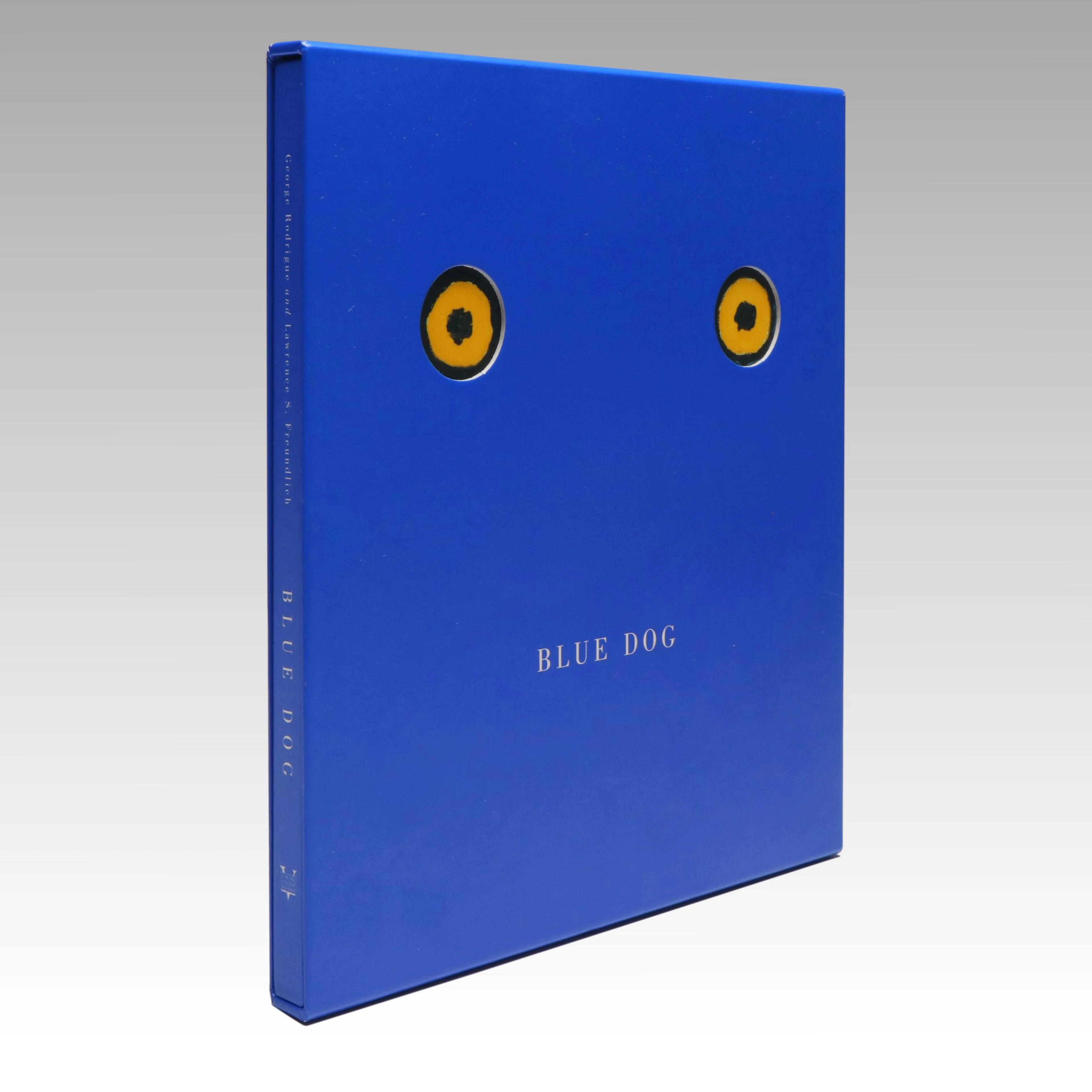 Double Signed "Blue Dog" by George Rodrigue and Lawrence S. Freundlich, 1994