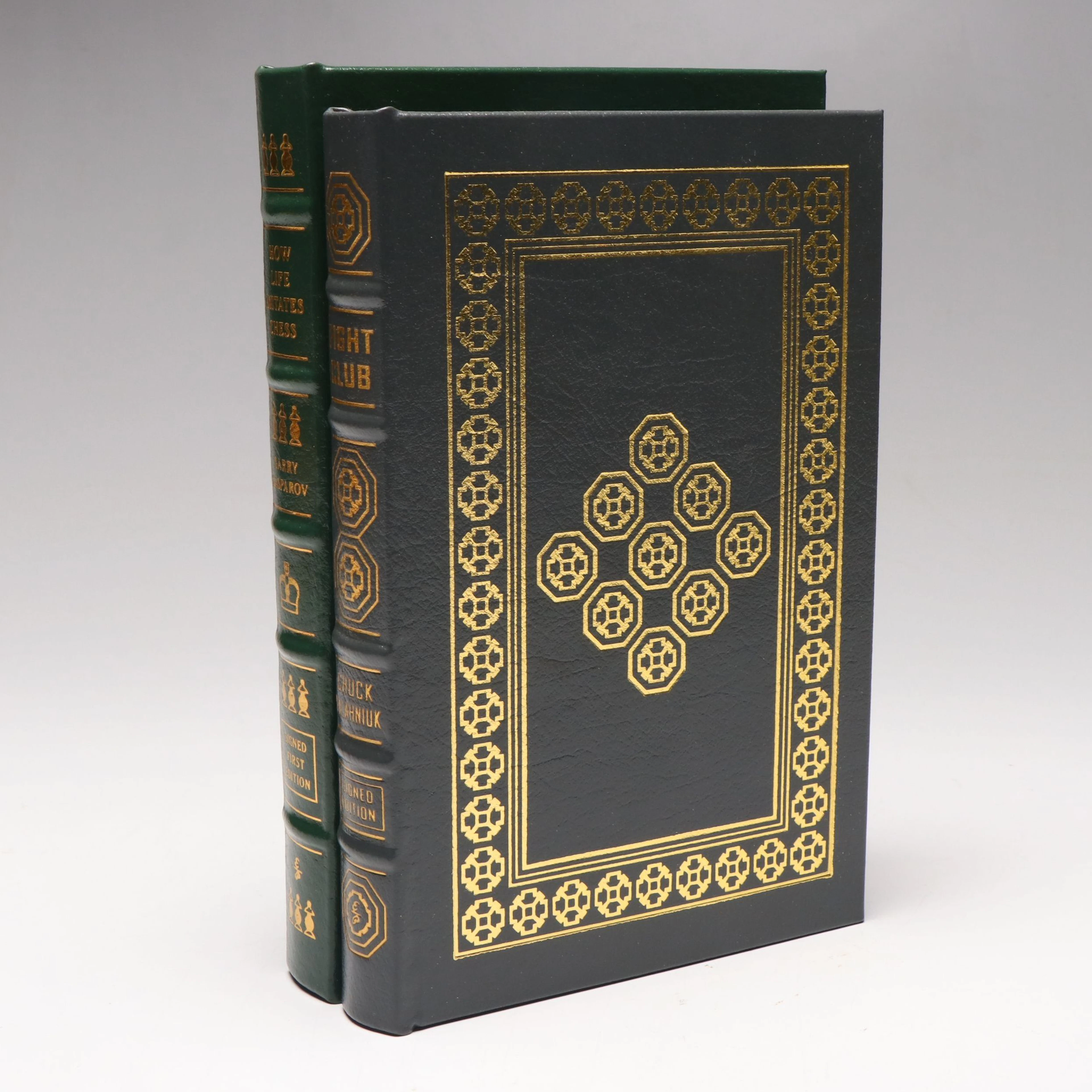 Easton Press Signed First Edition "How Life Imitates Chess" and More