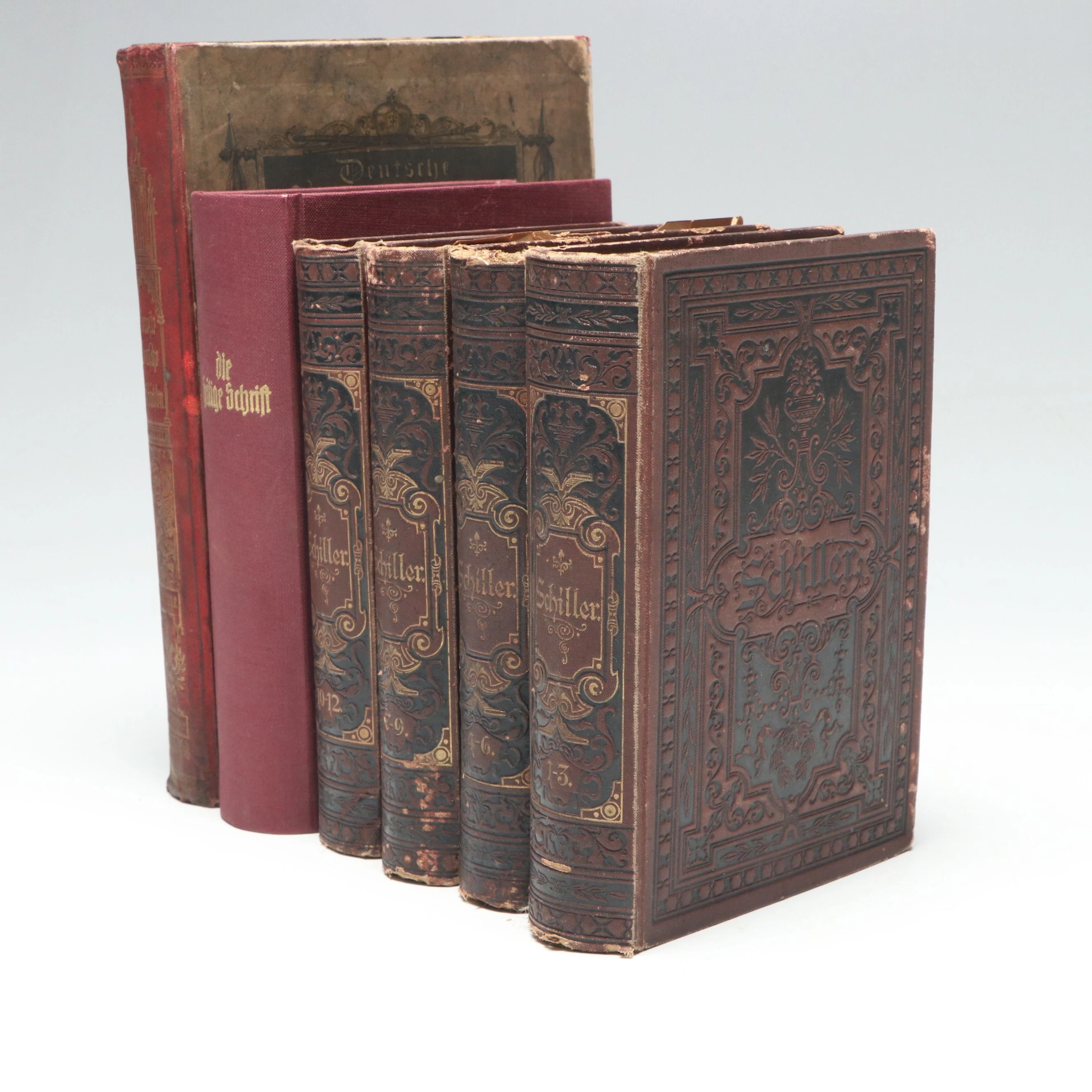 "Schillers sämtliche Werke" Complete Set by Friedrich Schiller and More Books