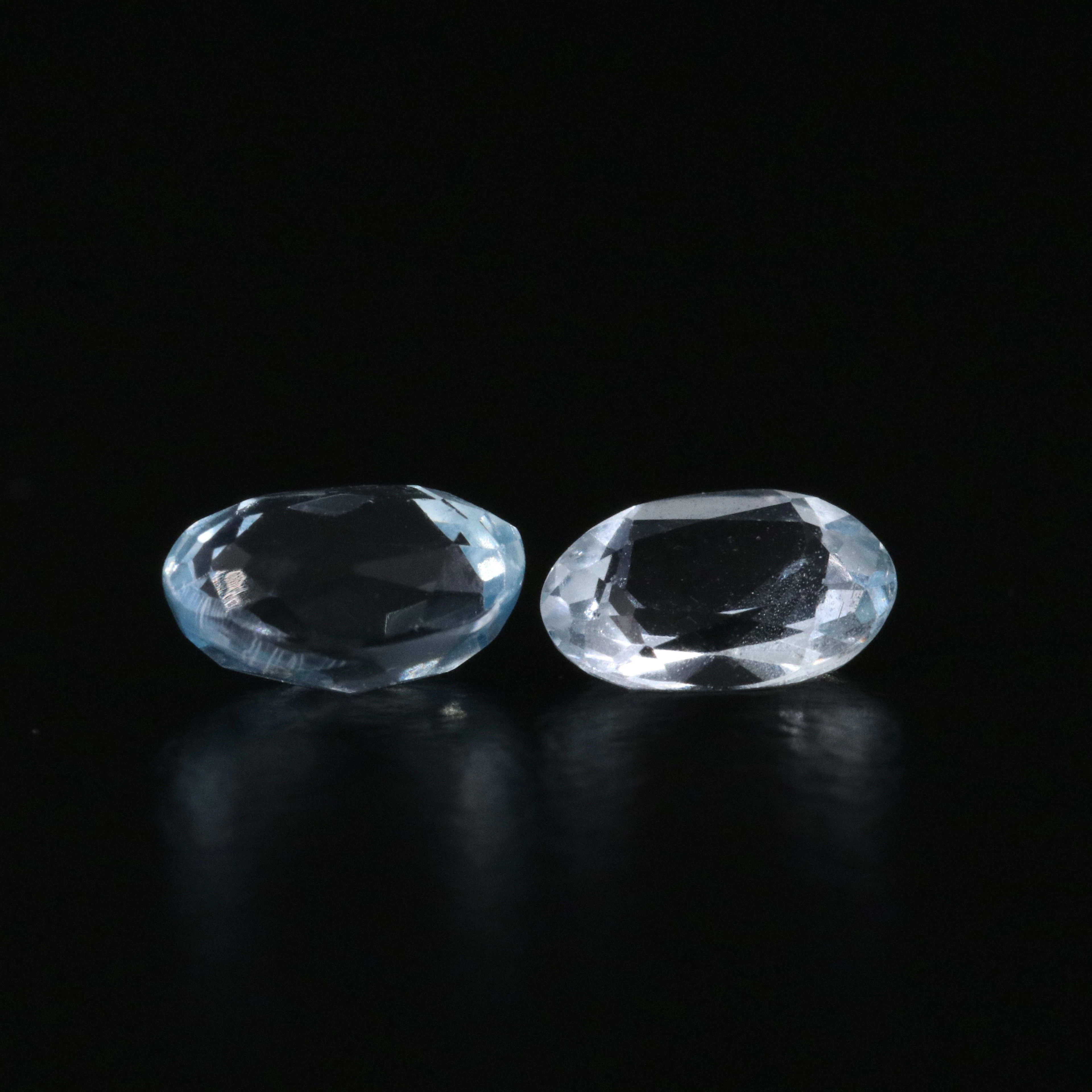 Loose 0.94 CTW Aquamarine Matched Pair
