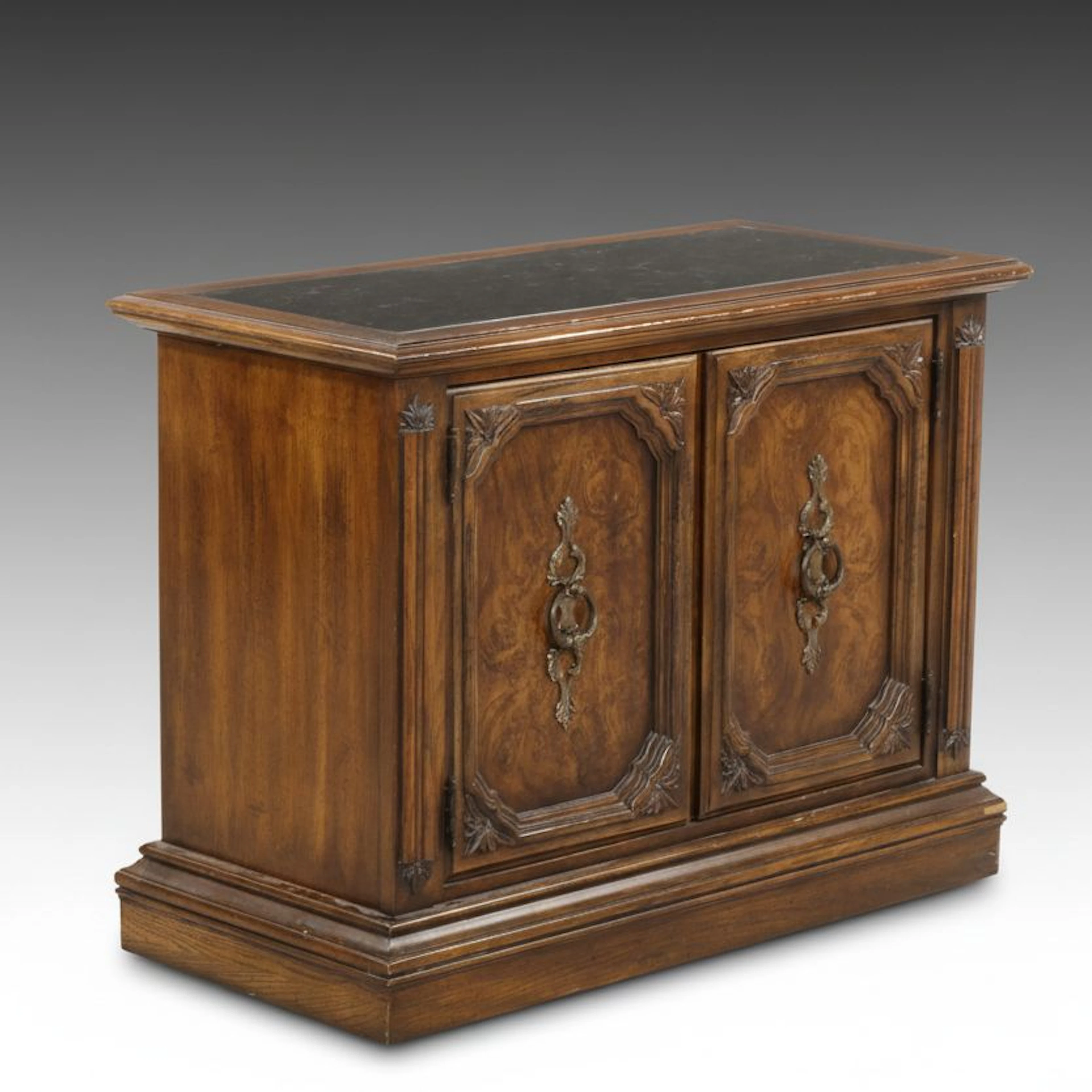 Stanley Furniture Spanish Baroque Style Server with Faux Marble Top