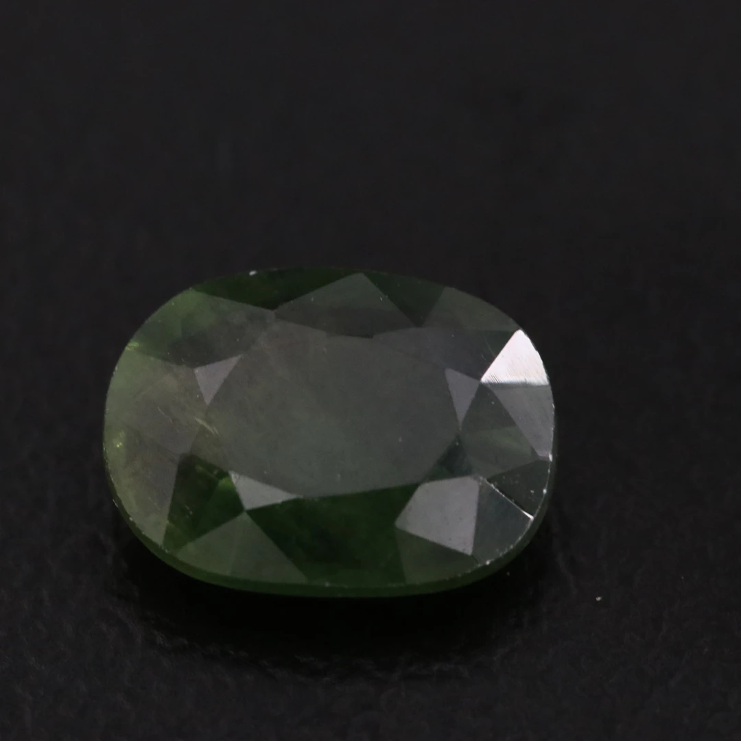 Loose 2.53 CT Green Sapphire