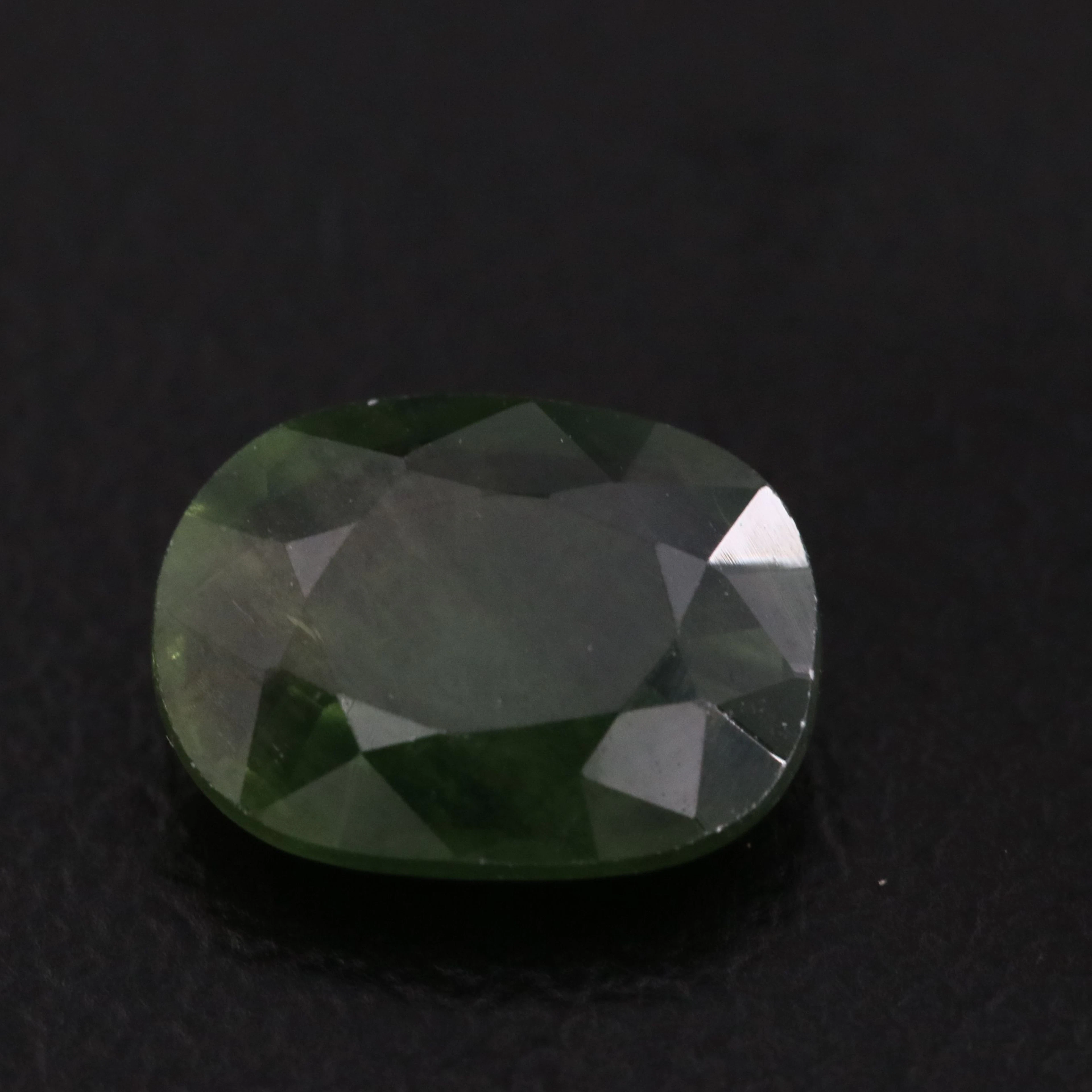 Loose 2.53 CT Green Sapphire