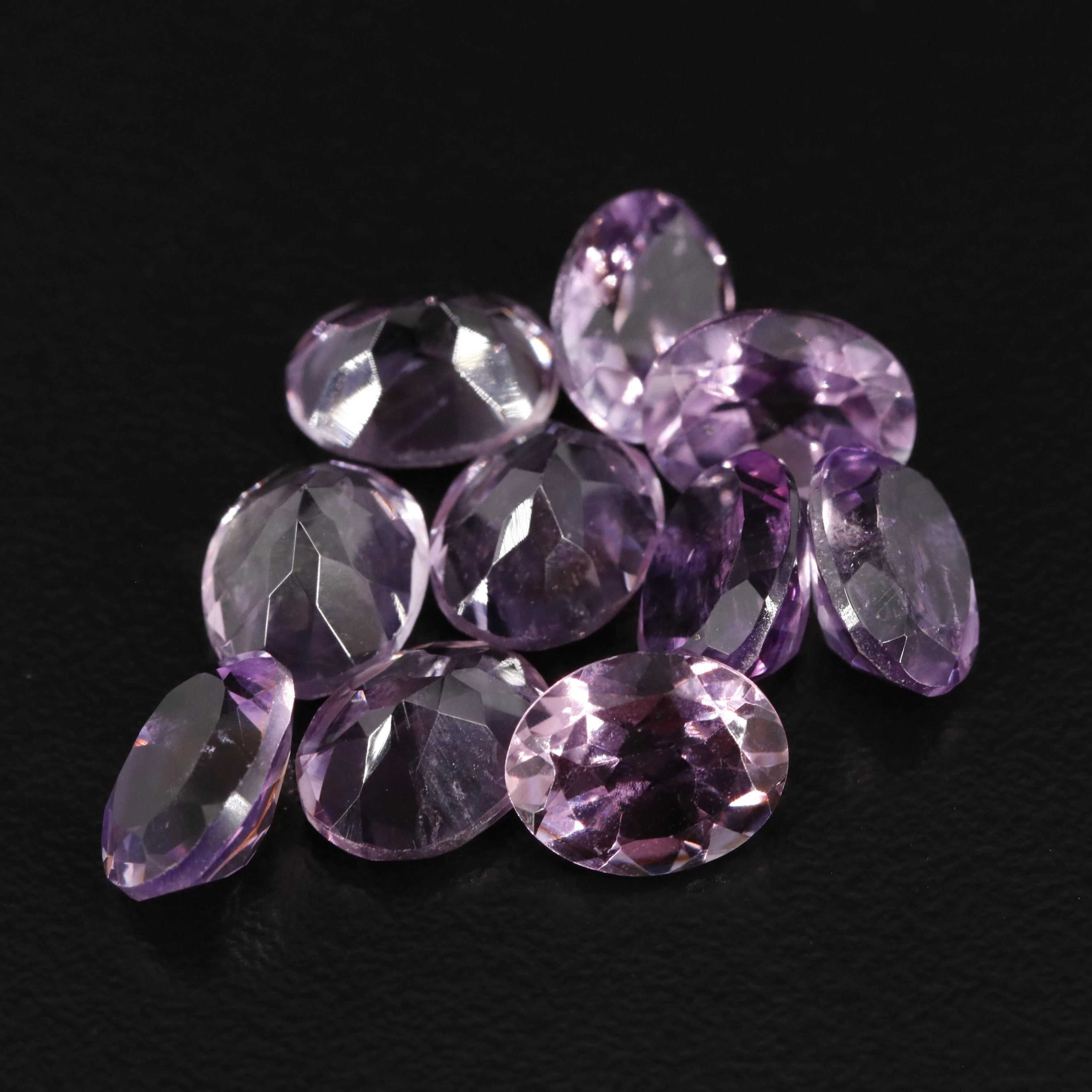 Loose 11.76 CTW Amethyst Lot