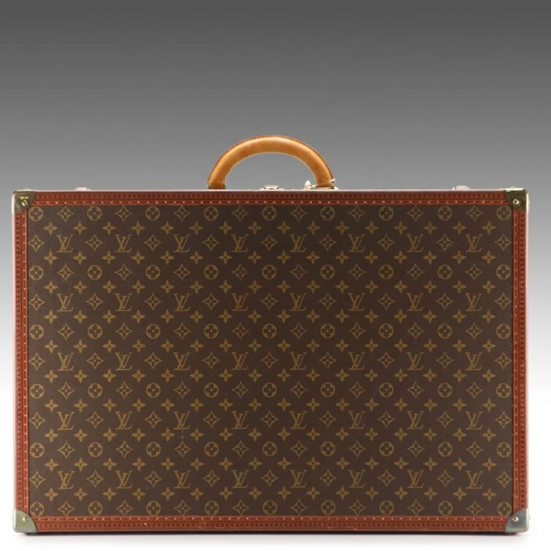 Louis Vuitton Alzer 70 Hardside Suitcase in Monogram Canvas with Removable Tray