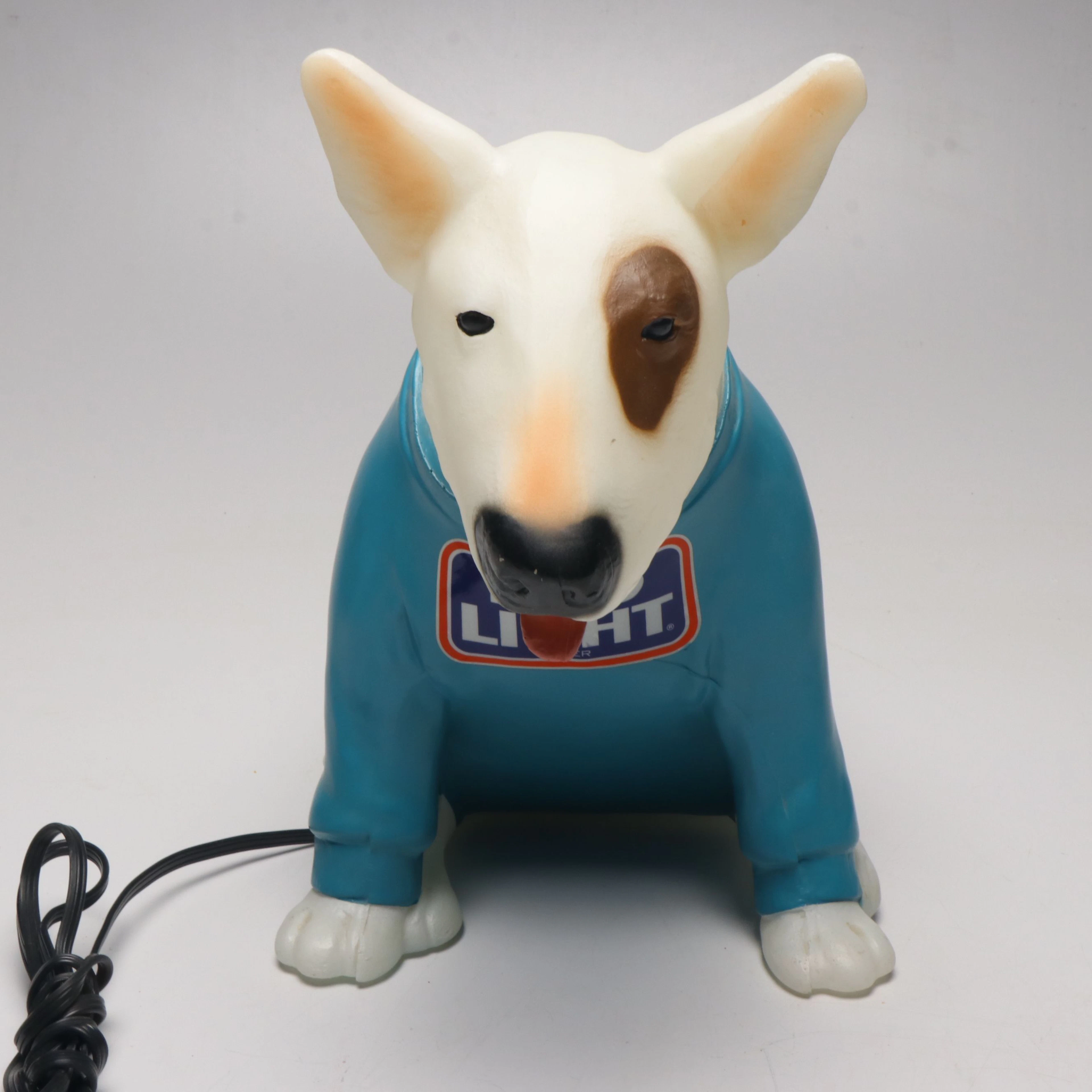 Bud Light Spuds MacKenzie Novelty Lamp, 1990