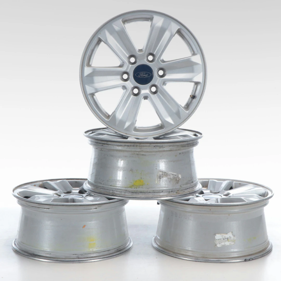 Set of Four Ford OEM Hollander 3995 Six-Spoke Truck Rims