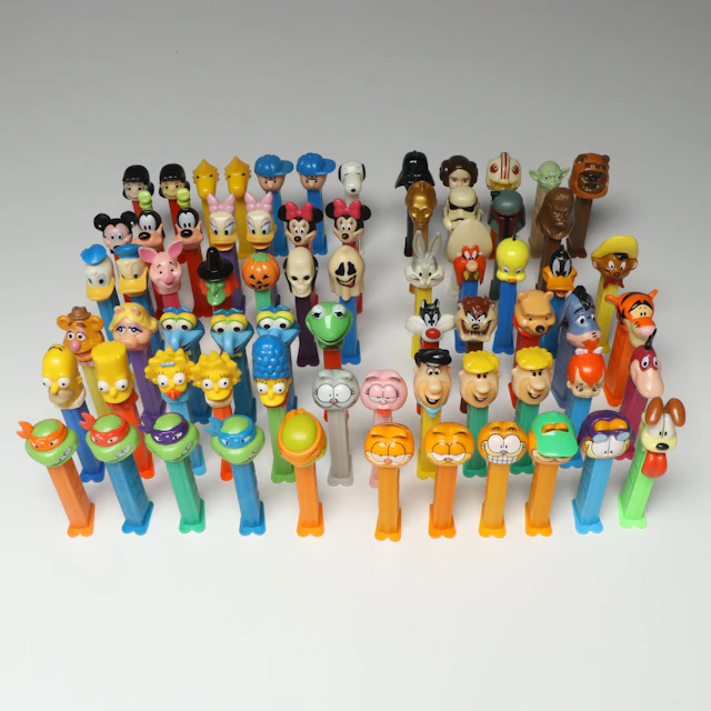 PEZ Dispenser "Looney Tunes," "Garfield," and More Collectibles