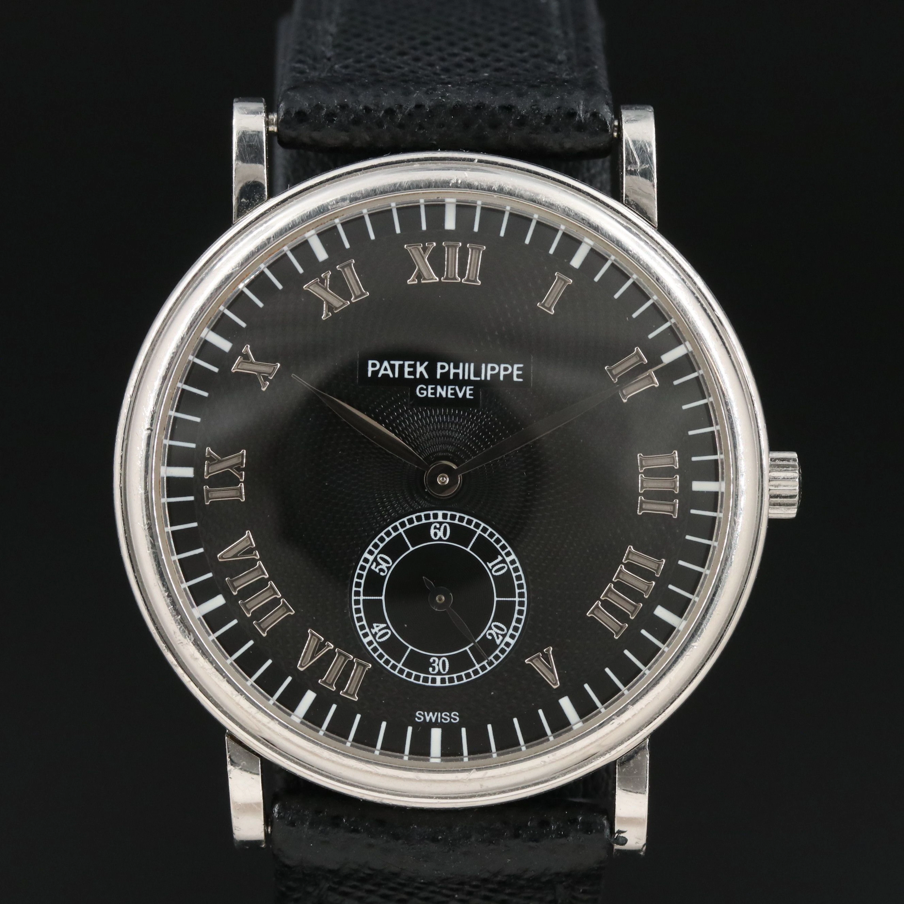 Patek Philippe Calatrava ref.5022P Platinum Neo-Vintage Watch c.1998