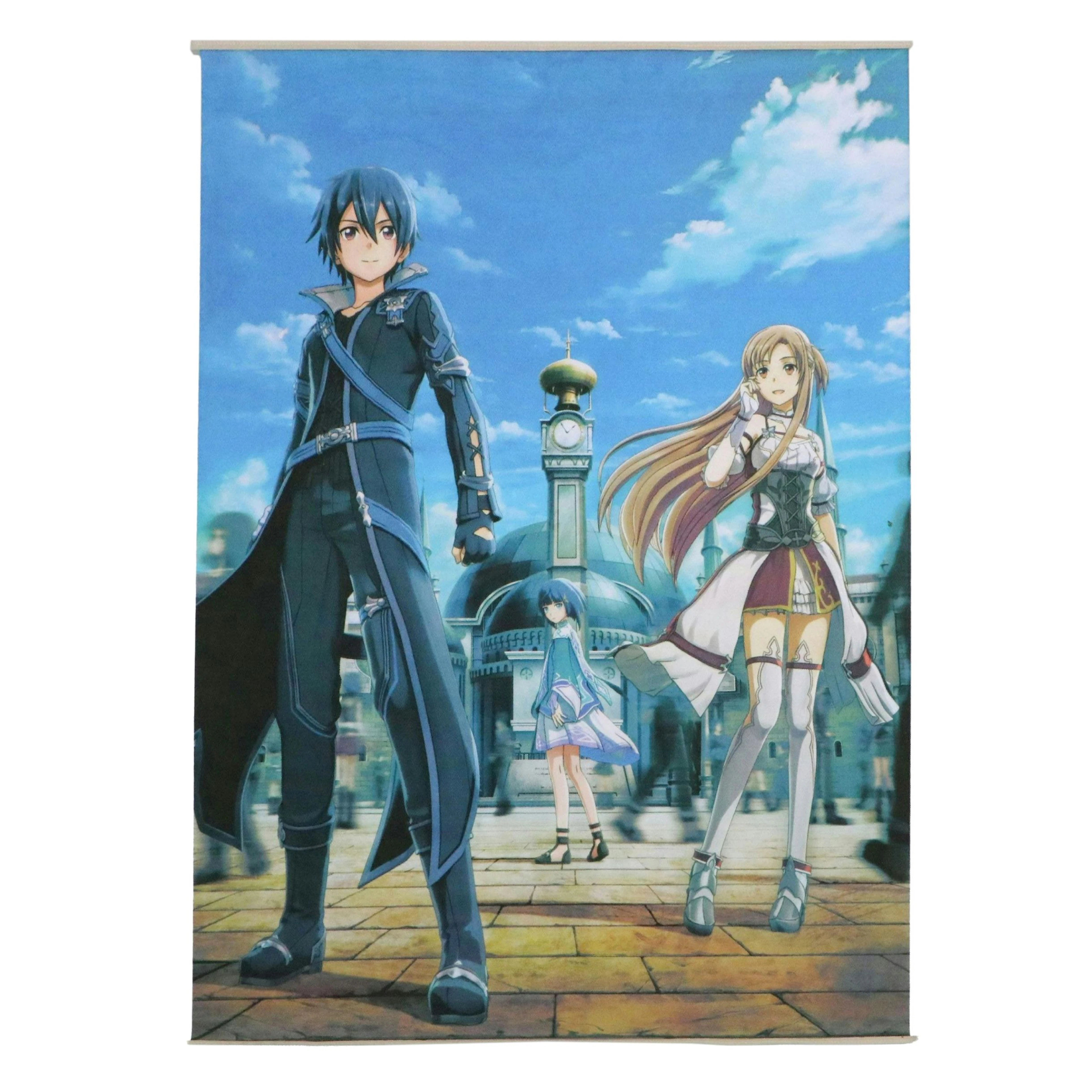 "Sword Art Online" Fabric Print Wall Scroll