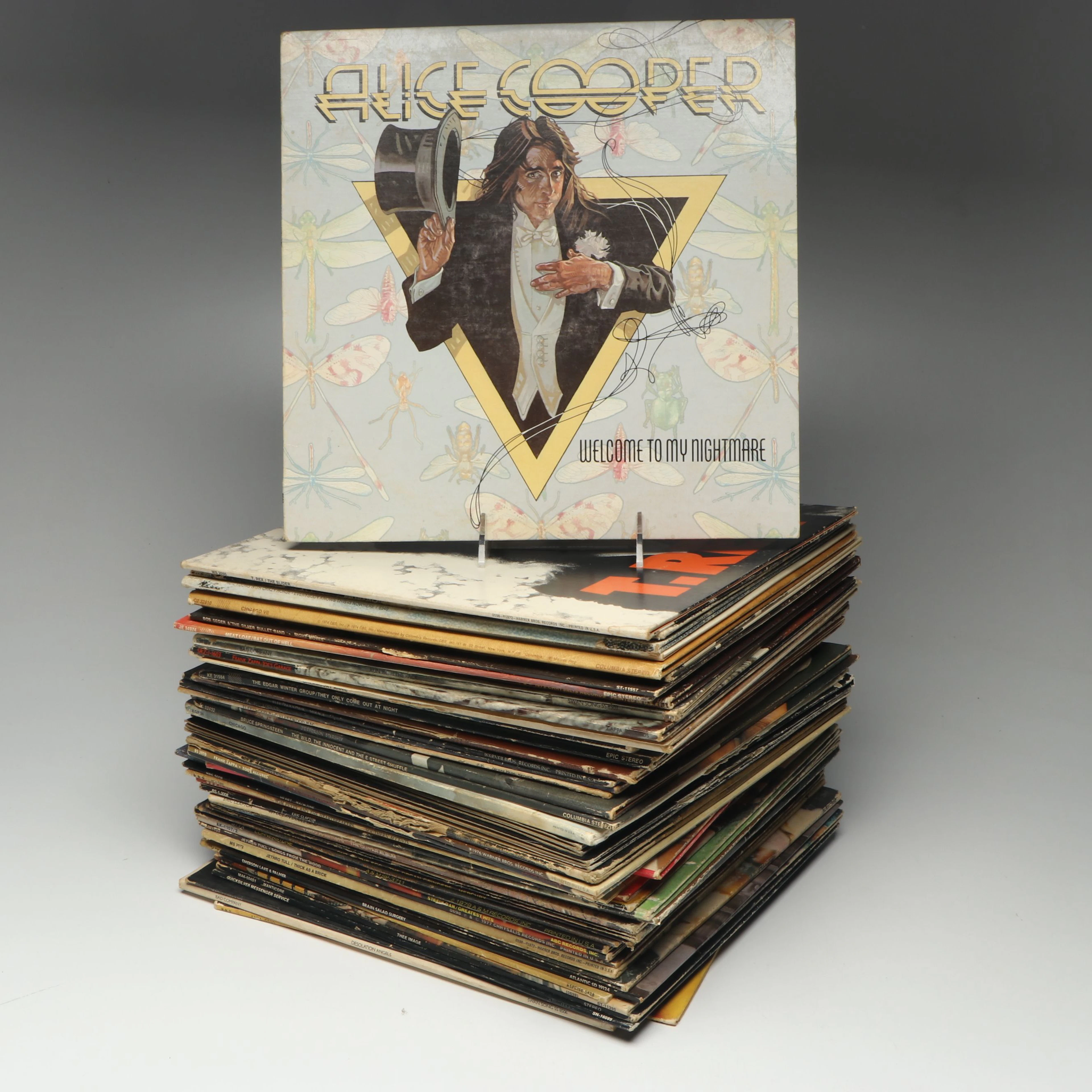 Fleetwood Mac, Heart, Alice Cooper and More 12" Vinyl Record Albums