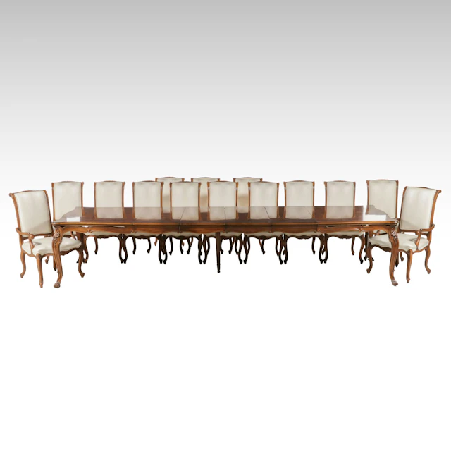 Karges French Provincial Style Dining Set, Mid to Late 20th Century